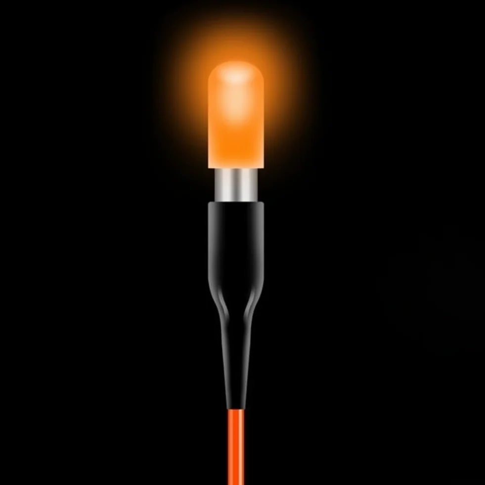 Luz LED flotante de pesca, paquete de 4 unidades para ultra brillante, visibilidad de 50 m, impermeable, brillo nocturno para pescadores (4 unidades de cuatro colores)