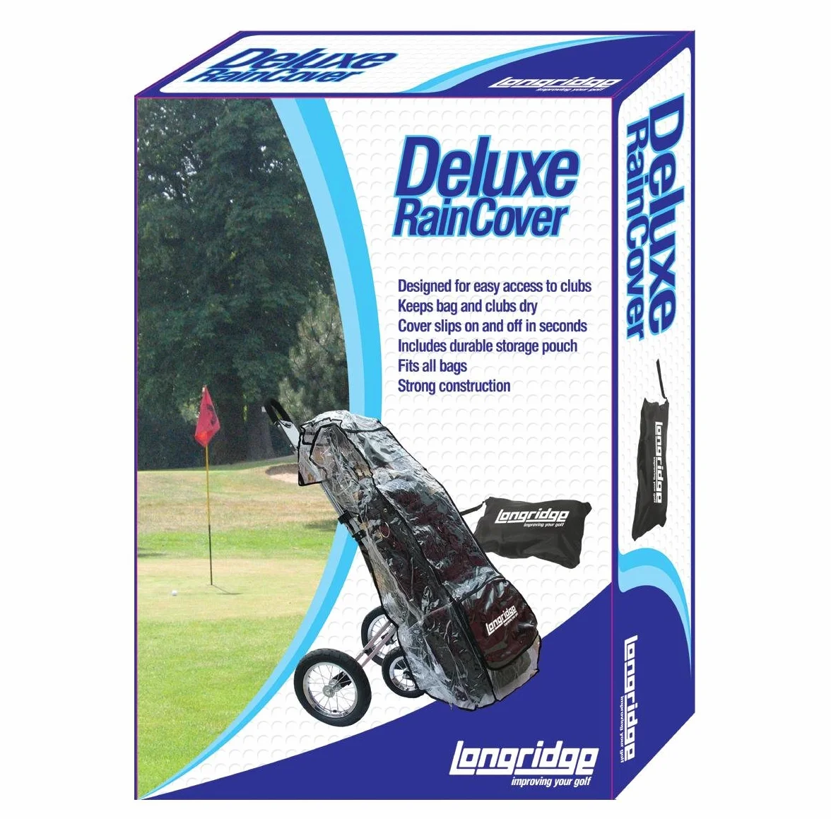 Longridge Deluxe Funda impermeable para bolsa de golf