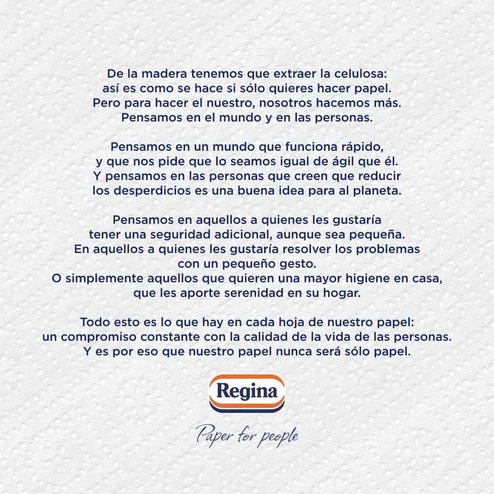 Regina Power Papel de Cocina 1 Rollo 340 Hojas 2 Capas FSC