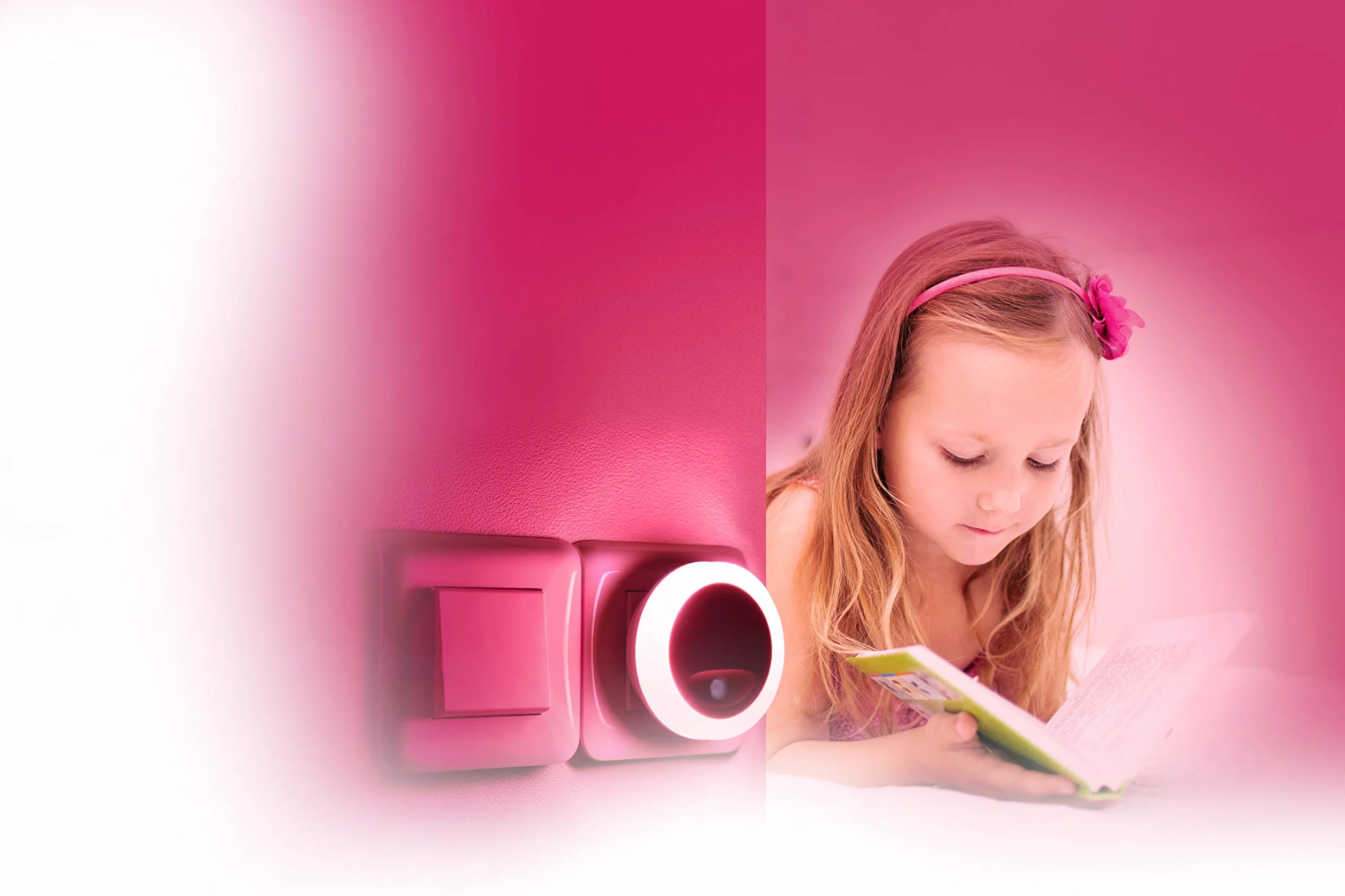 SCS Sentinel HEC0050 Luz nocturna para habitación del bebé Dusk Sensing Plug Light