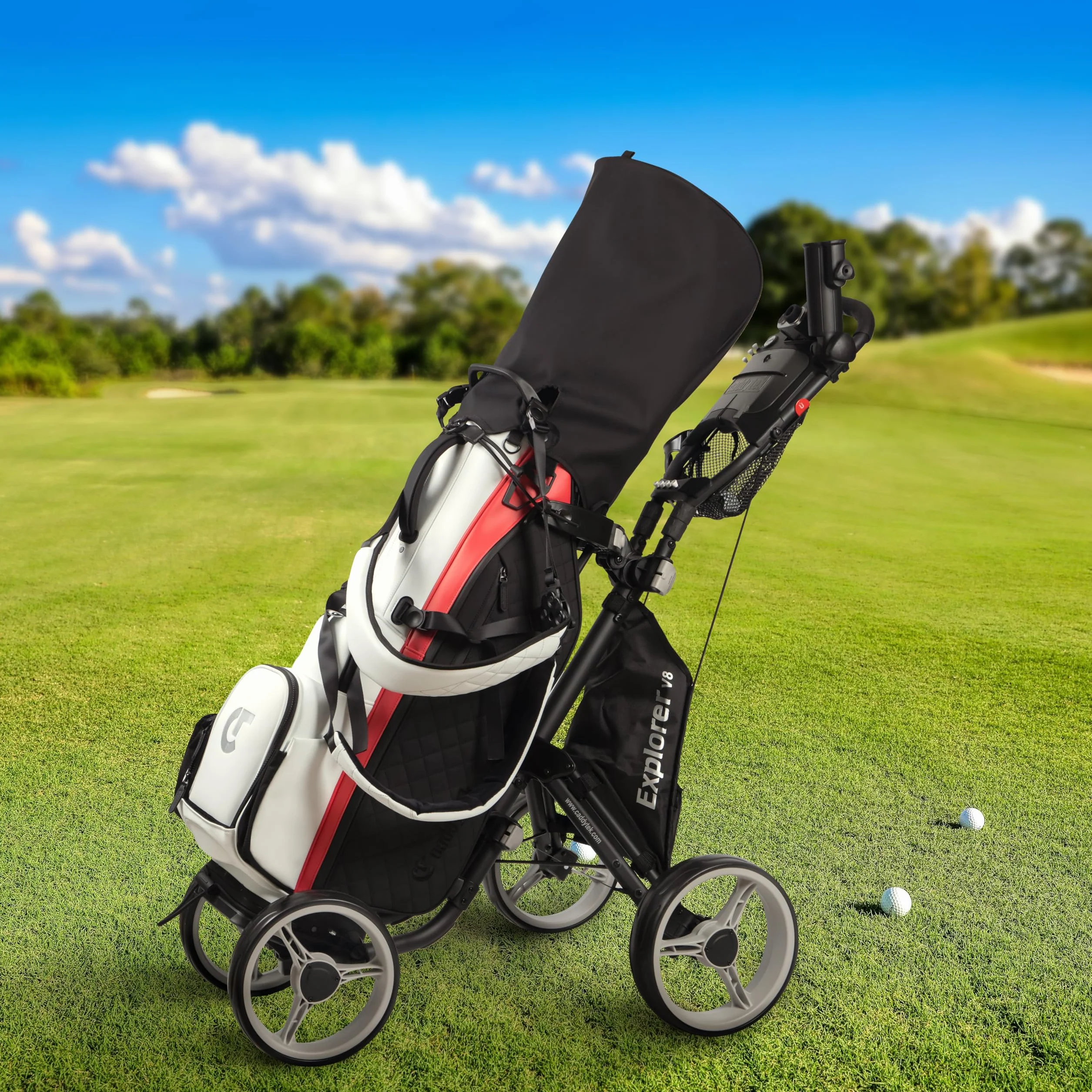 Caddytek Explorer V8 Carrito de Golf Superlite 4 Ruedas