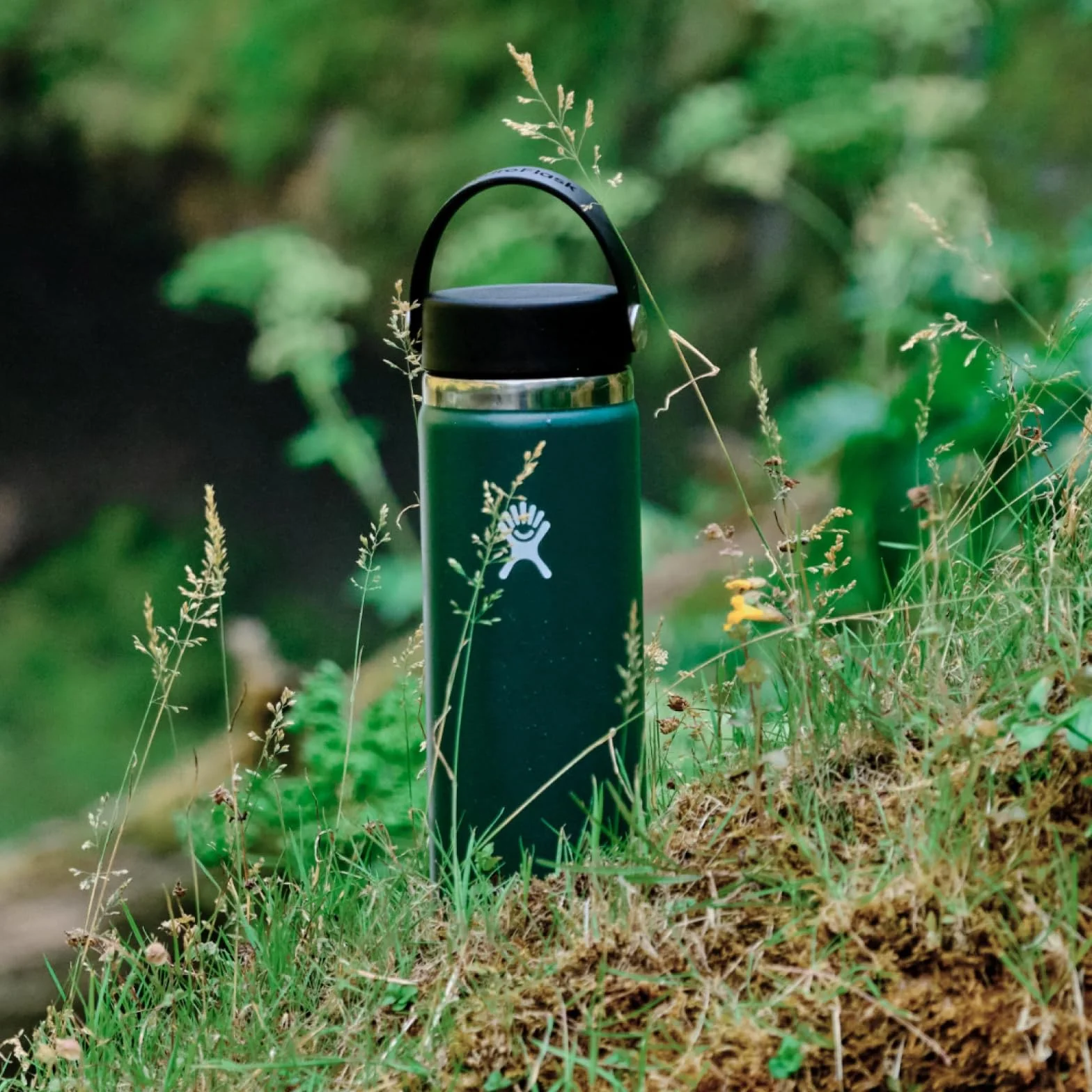 Hydro Flask - Botella de Agua 1180 ml 40 oz - Acero Inoxidable con Aislamiento al Vacío y Tapa a Prueba de Fugas y Revestimiento en Polvo - Wide Mouth - Surf, 1183ml (40oz)