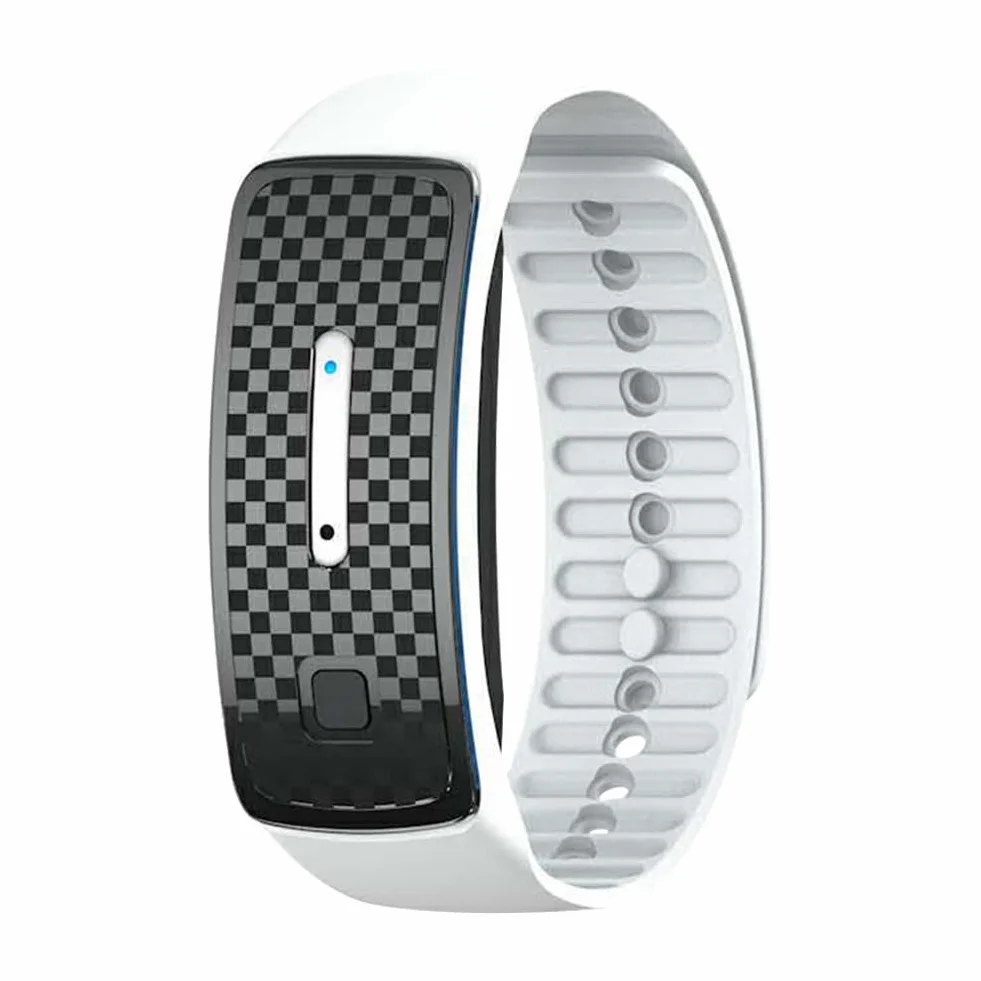 Pulsera Repelente de Mosquitos Ultrasónica Recargable Impermeable 3 Modos para Niños y Adultos Acampar