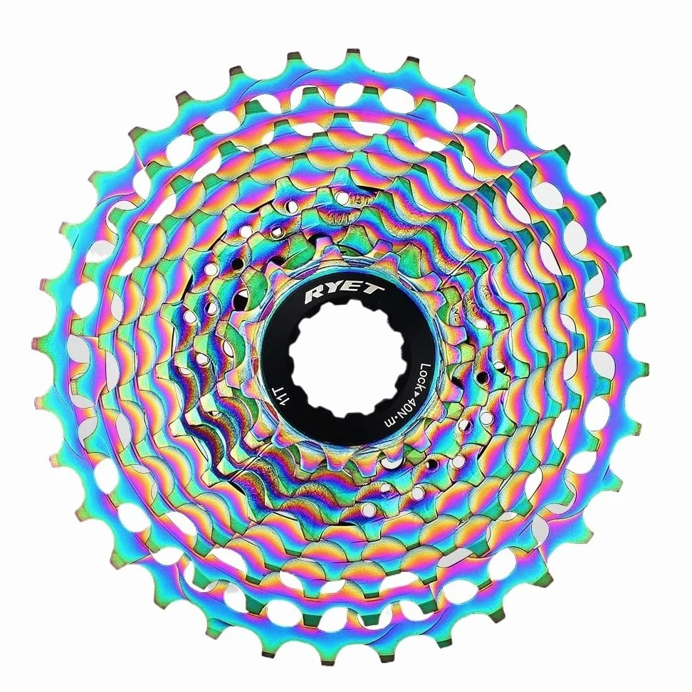 Cassettes Y PiñOnes Cassette de Bicicleta Carretera Cassettes ultraligeros 11S/12S 28T/32T/34T/36T Rueda Libre
