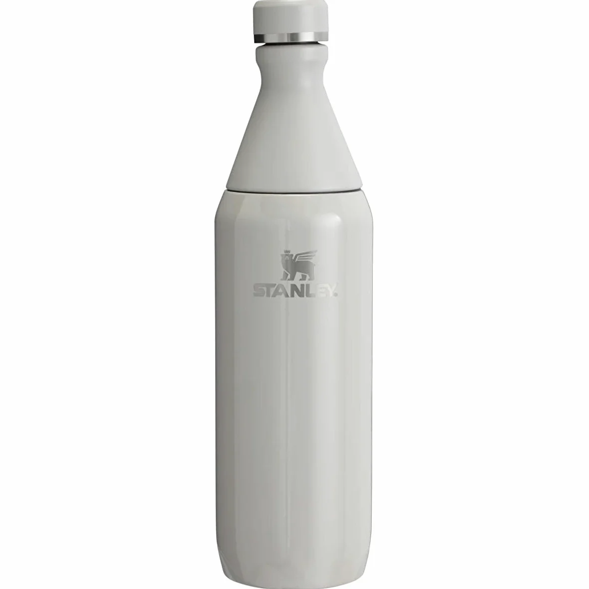 Stanley 1913 All Day Slim Botella Agua 0.6L - Ash | Fría Durante 6 Horas - Helada Durante 11 Horas - Cantimplora Termica Sin BPA - Antifugas - Apta Para Lavavajillas
