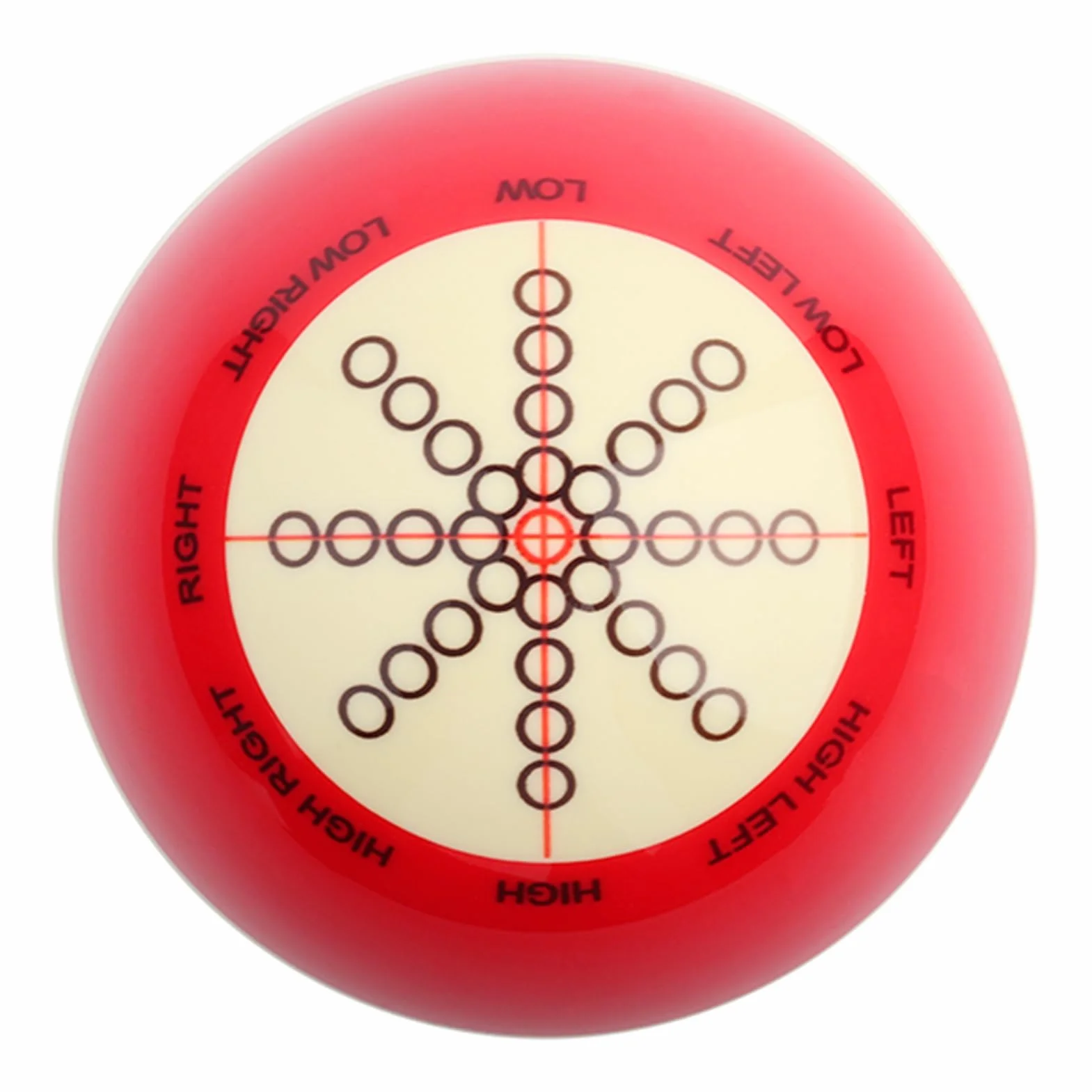 Bola Blanca de Billar Profesional 57,2 mm 170 g para Billar Americano