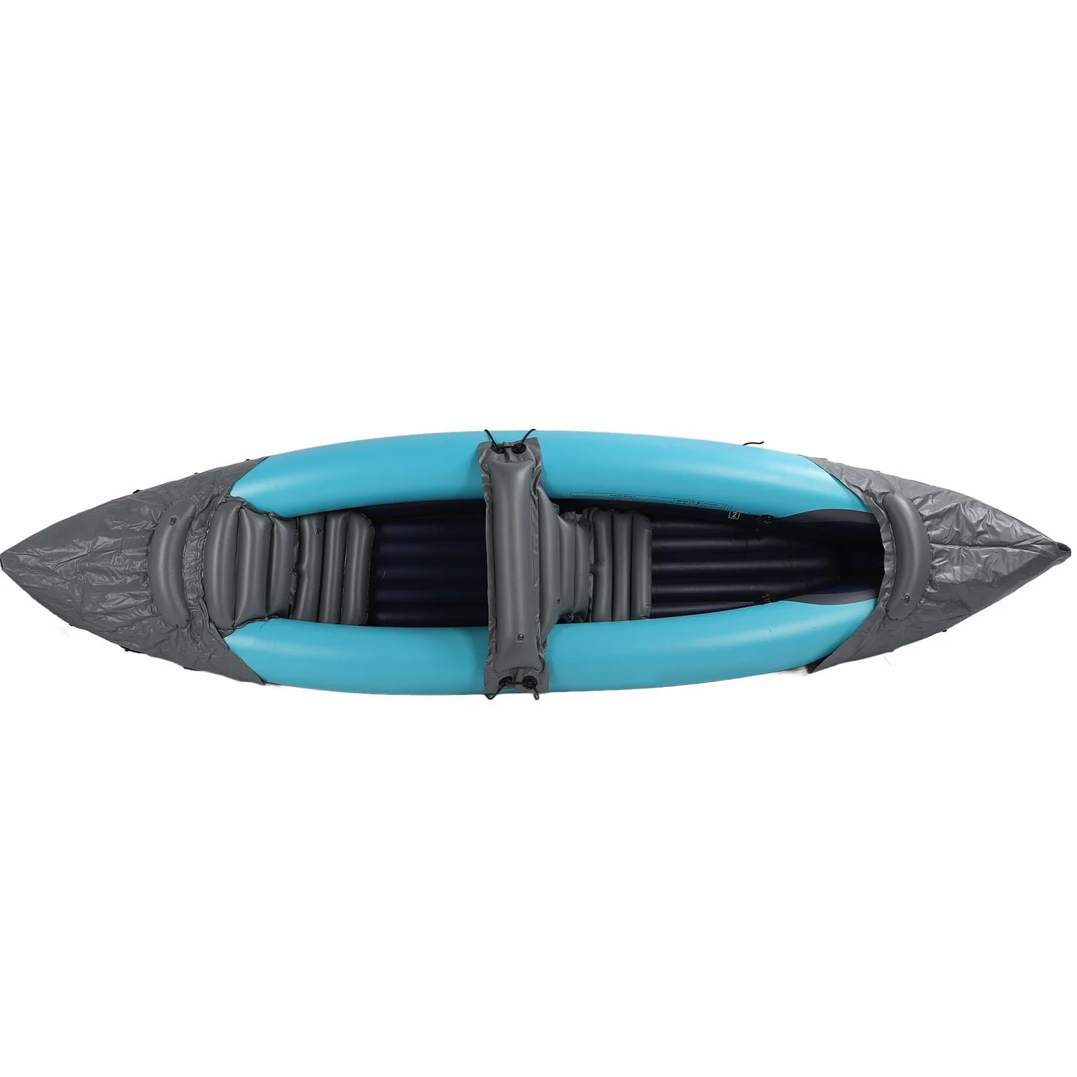 Kayak Plegable para 2 Personas, Canoa Inflable portátil con protección Solar, PVC Grueso, para Pesca, Rafting, canotaje