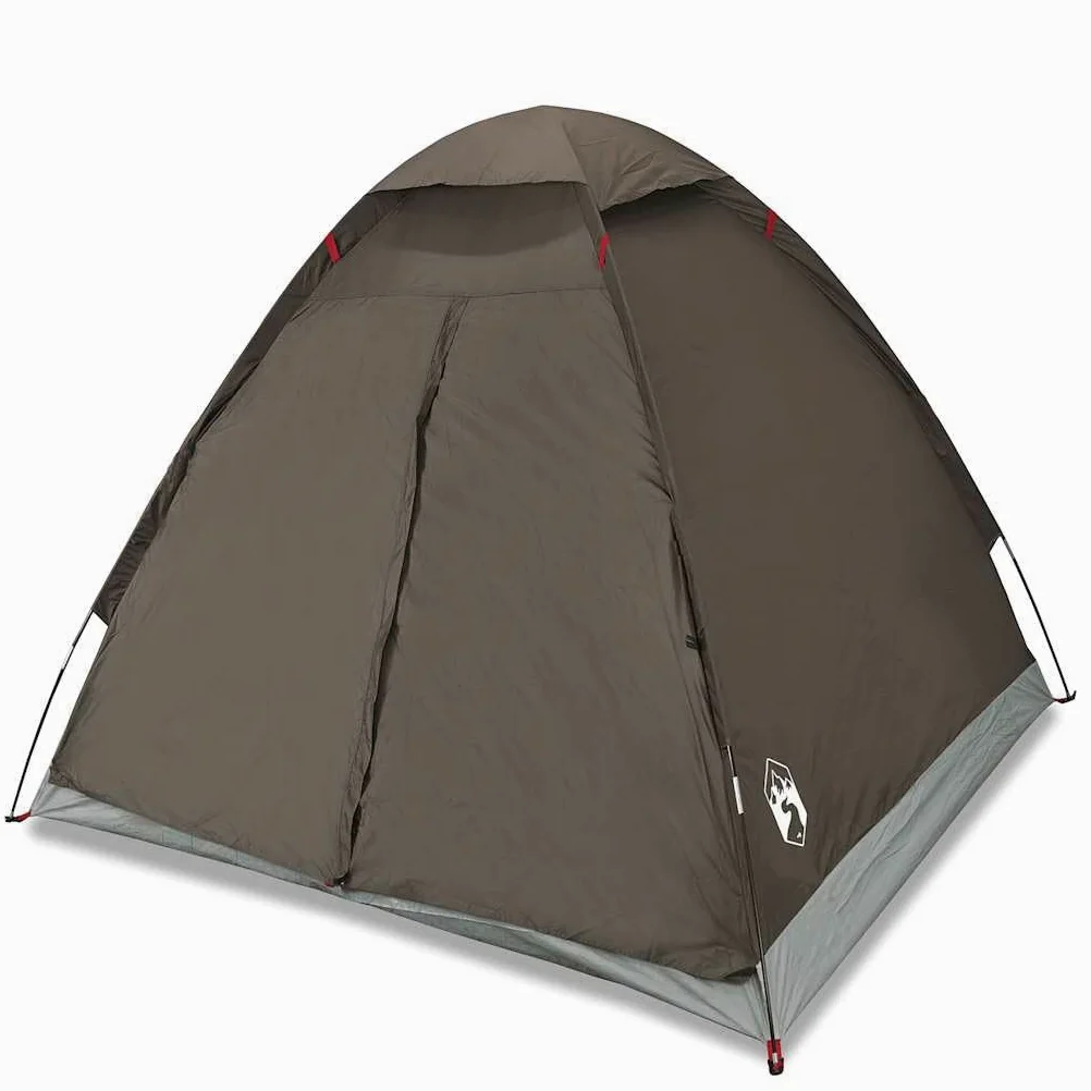Tienda Camping Domo 4 Personas Azul Impermeable