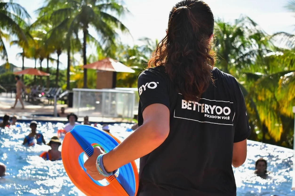 Floty Mancuernas Acuáticas Power Ring para Aquagym - Halteres de Agua con Empuñadura Antideslizante para Hidroginástica, Fitness Acuático y Rehabilitación - Diseño Hidrodinámico (1 Par)