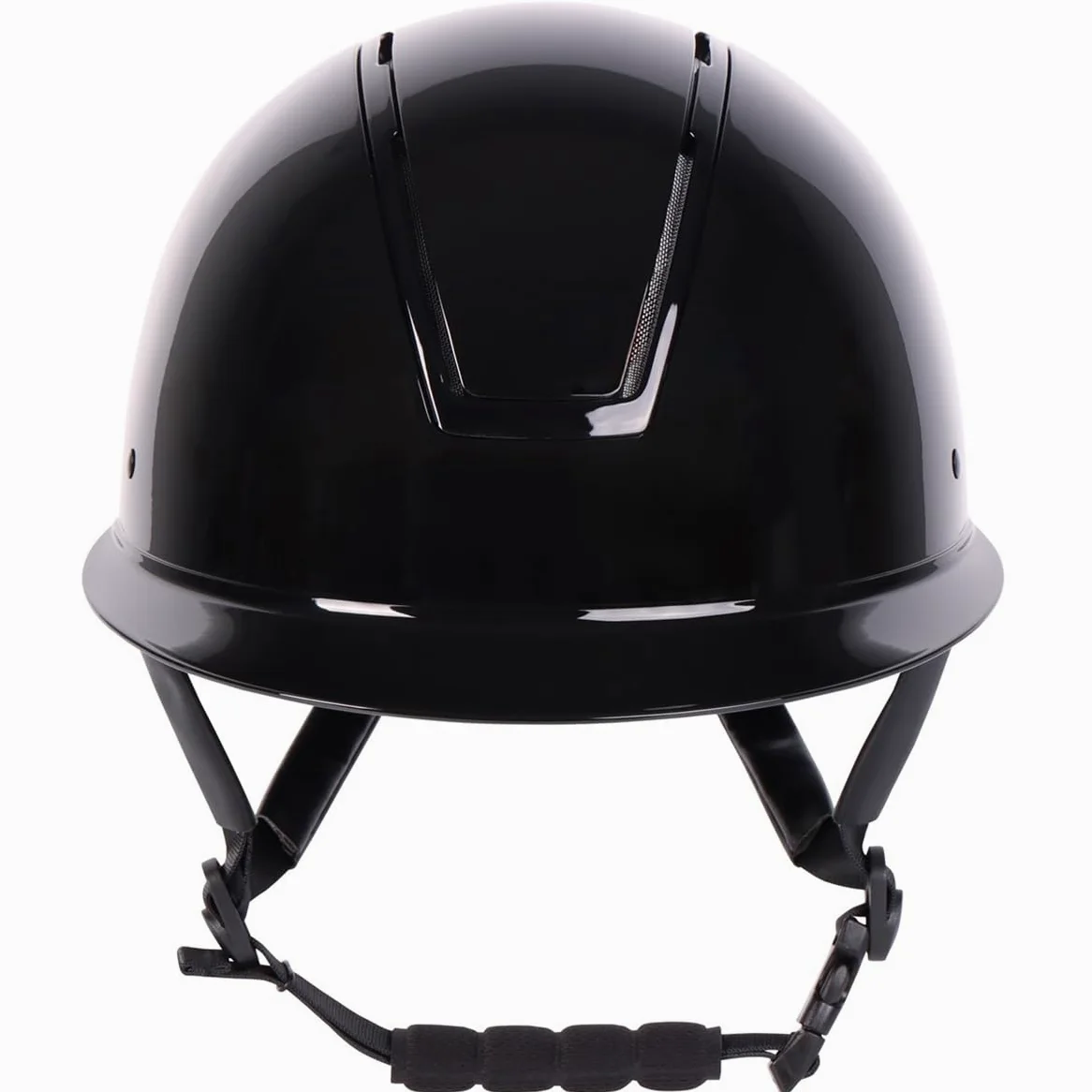 Harry's Horse Royal Glossy - Casco de equitación (52-54 cm), color negro y negro