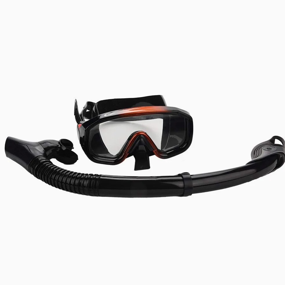 Gafas de Buceo, Snorkel de Gran Angular, Máscara de Natación Subacuática, Gafas de Snorkel con Estuche de Transporte