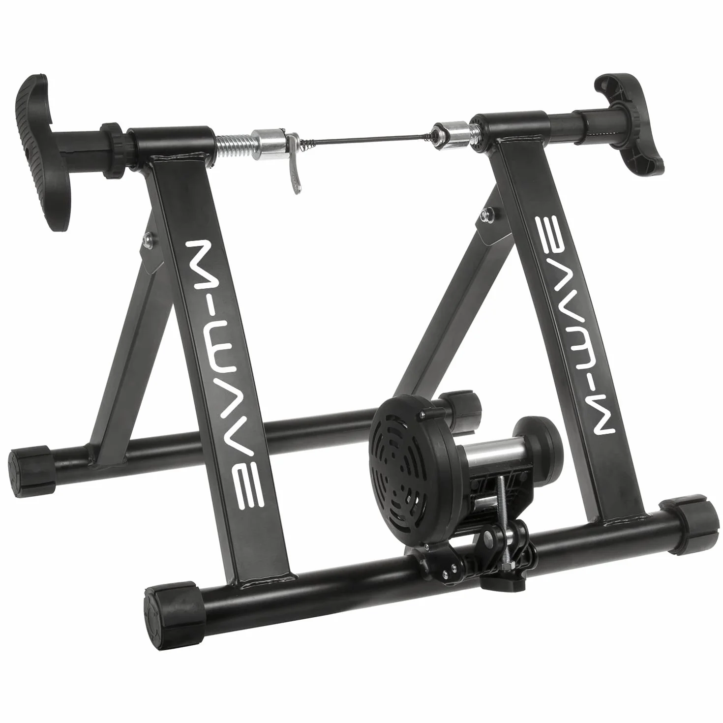 M-Wave 659686.0 Rodillo para Entrenamiento, Unisex Adulto, Negro, Única