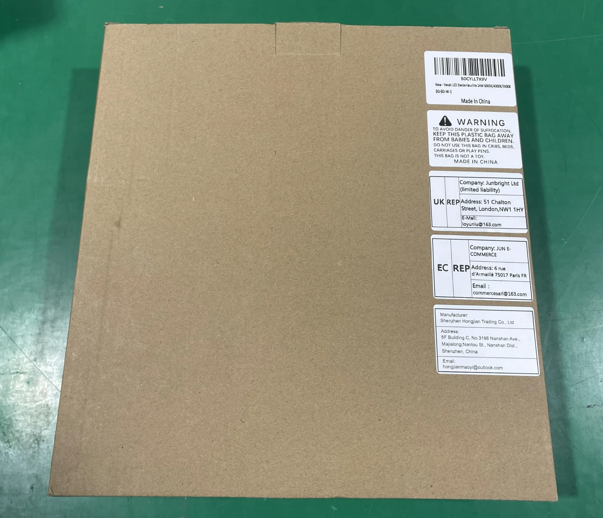 Lámpara LED de Techo Fluorescente 120cm 36W 3960LM 3000K-6500K IP65 Impermeable