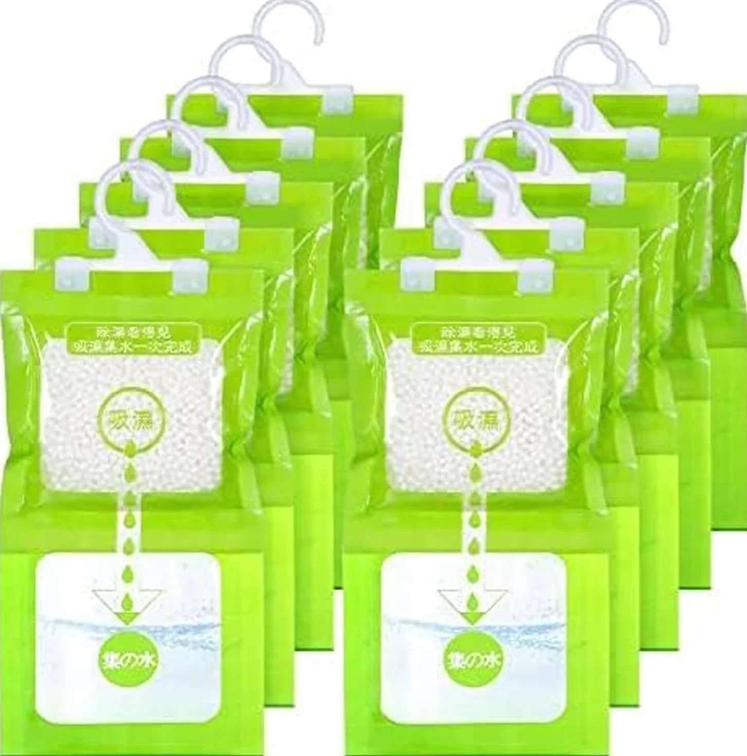 Bolsas de deshumidificación 100 g para armarios sótanos dormitorios baños
