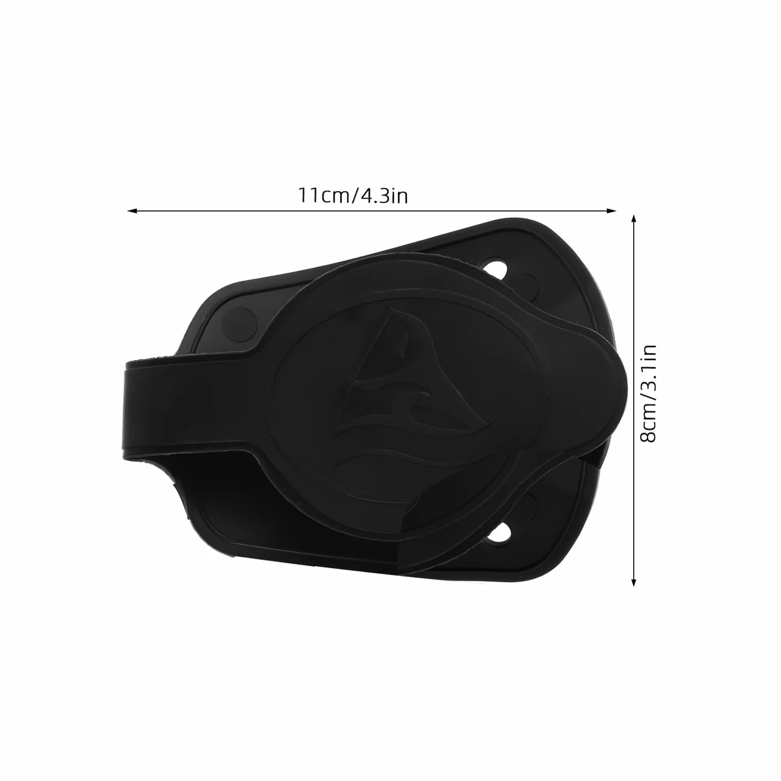 Healifty Tapas de Goma Antideslizantes Kit de 2 Accesorio Estable Montaje Empotrado para Soporte de Caña de Pescar para Cubierta de Barco en Pesca