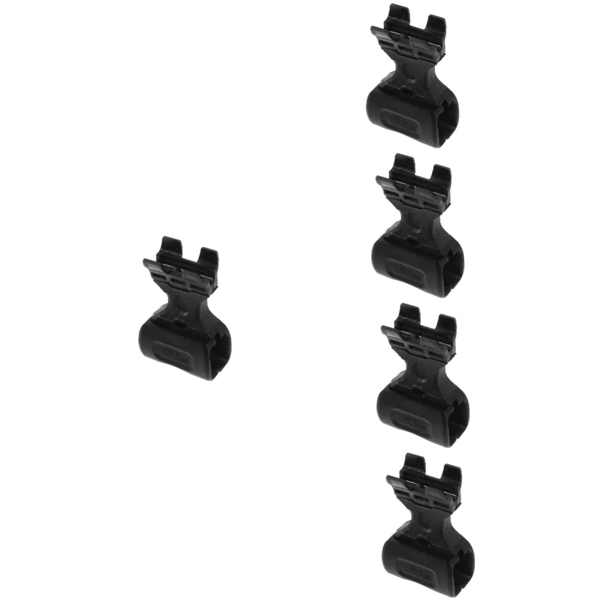 ibasenice Tensor De Cadena Guía De Cadena Protector De Cadena De Montaña para Exteriores Tensor De Cadena para Bicicletas Plástico Negro