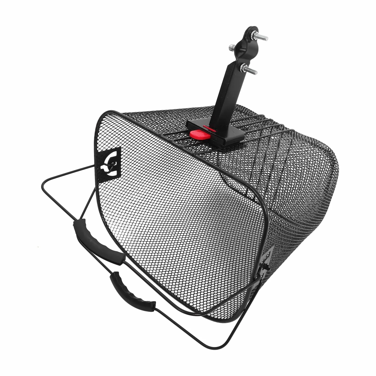 Sosoport Cesta para Bicicleta de Montaña Desmontable de Hierro Negro | Plástico, Uso Exterior, Efecto Decorativo, Formato Portátil, Accesorios Bici