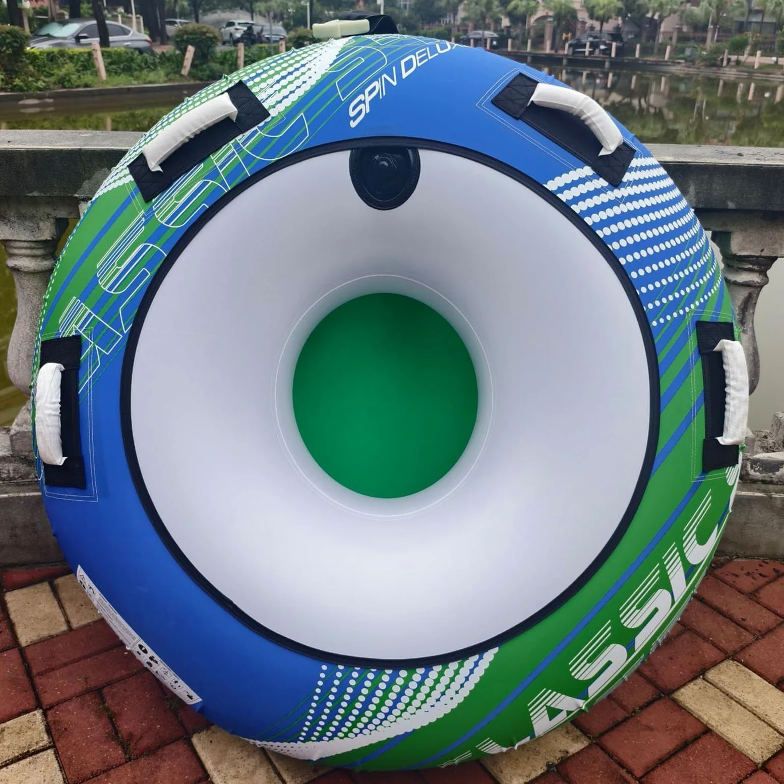 Tubos Remolcables para Botes Portátil Resistente Al Desgaste | Balsa Inflable Para Esquí Acuático Para Kayak Natación Rafting Lago Piscina Y Río