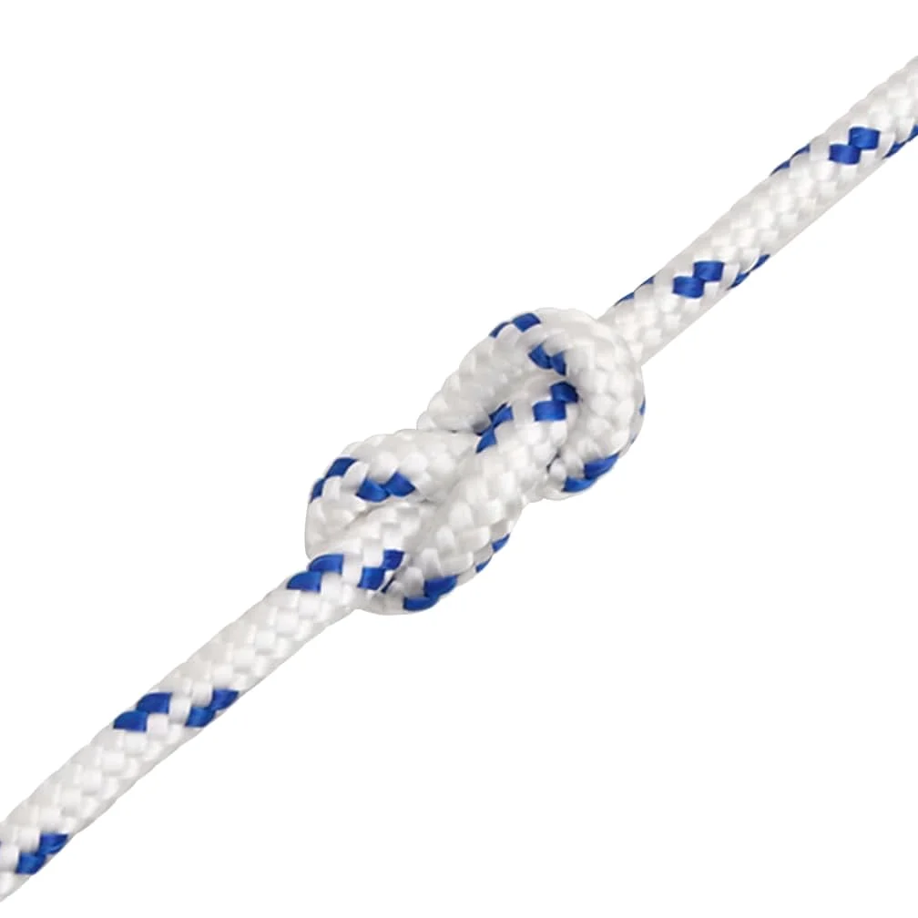 Cuerda de polipropileno blanca de 3 mm, 500 m, para velero, yate, amarre, resistente a la abrasión, resistente a la intemperie, para camping al aire libre