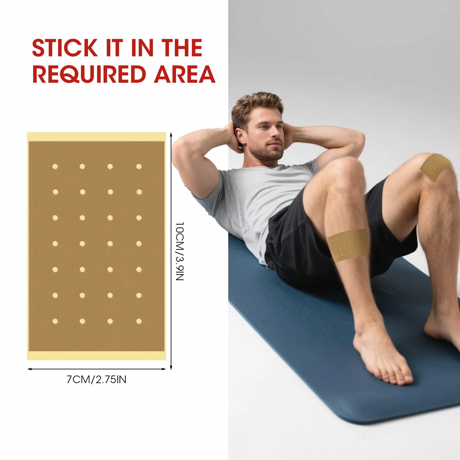 MYMULIKE Tigre Parches Para el Dolor, 100Pcs Parches de Calor, Alivio Rápido y Duradero del Dolor Muscular