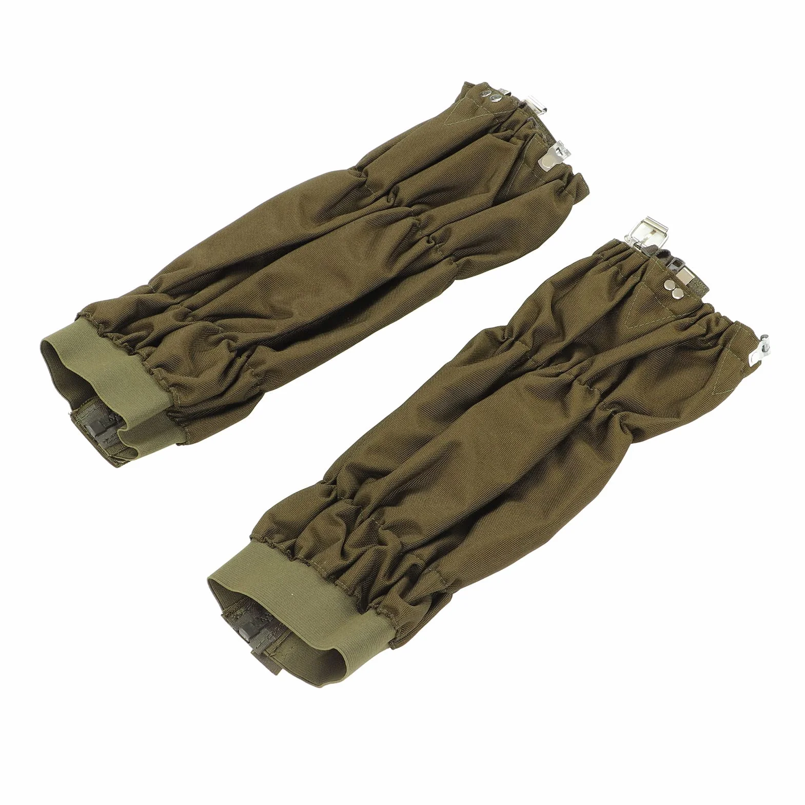 Changor Polainas de Entrenamiento Cremallera con Hebilla Automática Ajustable Transpirable Dureza Fuerte Adherencia Fuerte para Montañismo