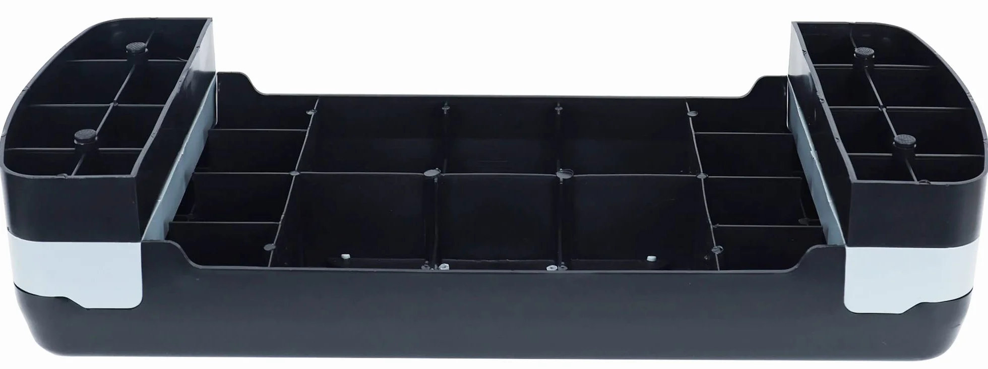 Signature Fitness Entrenador aeróbico ajustable con plataforma escalonada, tamaño mediano, negro/gris