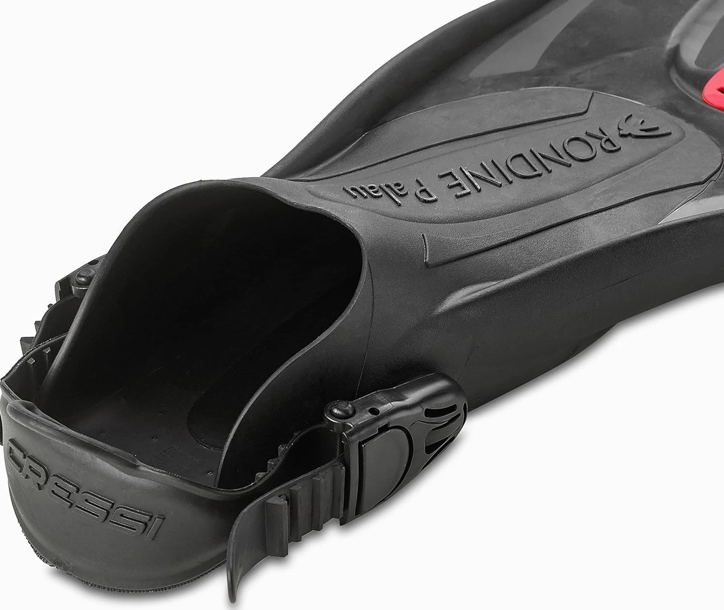CRESSI Palau Saf + Net Bag - Aletas Cortas Ajustables en el talón Abierto Unisex Adulto