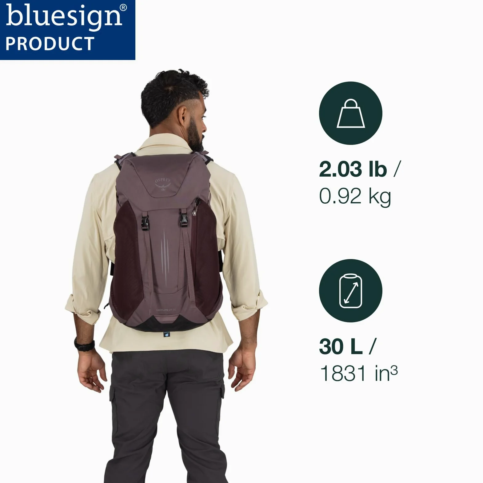 Osprey Hikelite Lt 30L unisex para adultos