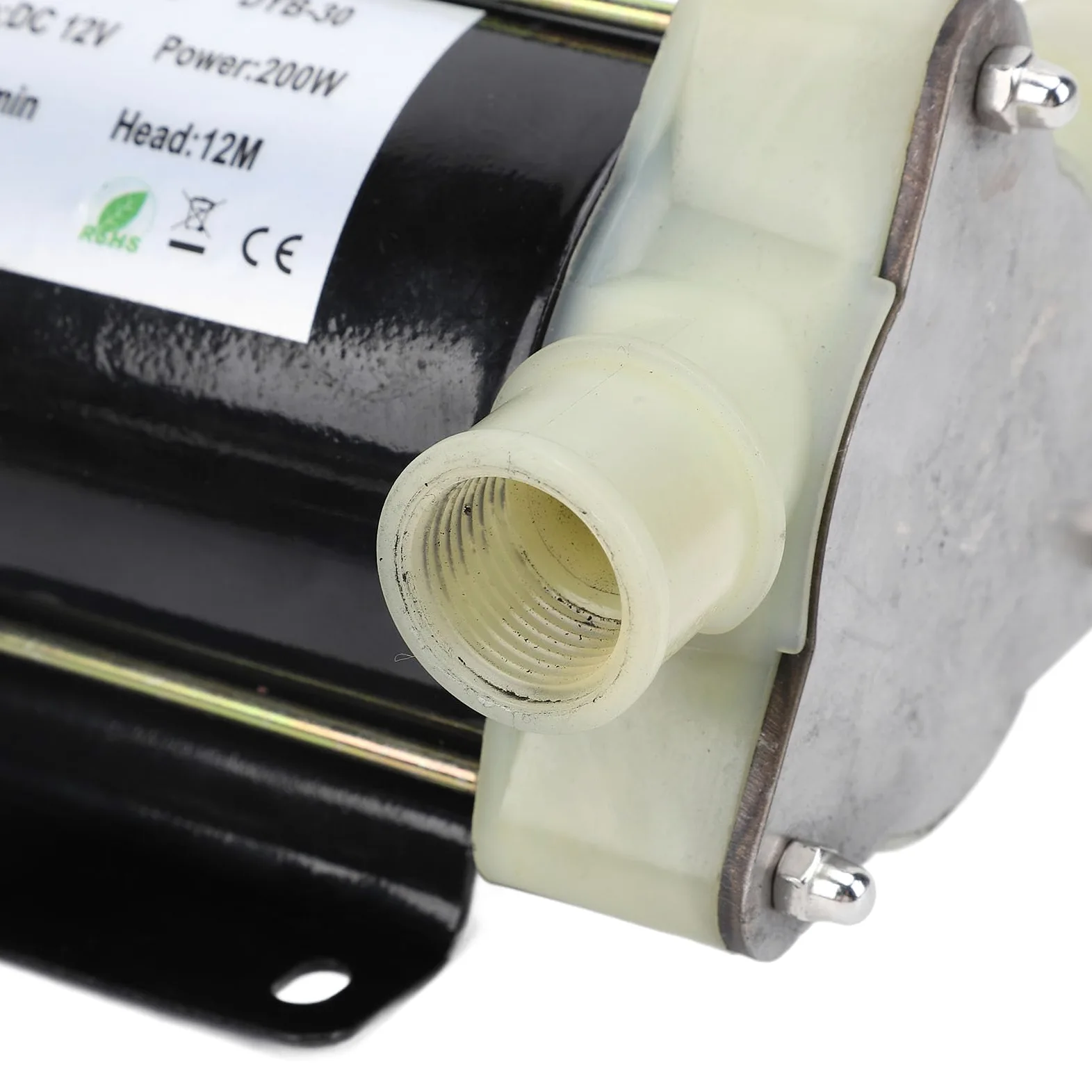 Naroote Bomba de Transferencia de Agua de 12V, Bombas de Agua de 12 V Self Priming Bilge 200w 12M Cabeza 40L/min Transferencia de Flexible de Circulación de para Salada de Dulce para Salada
