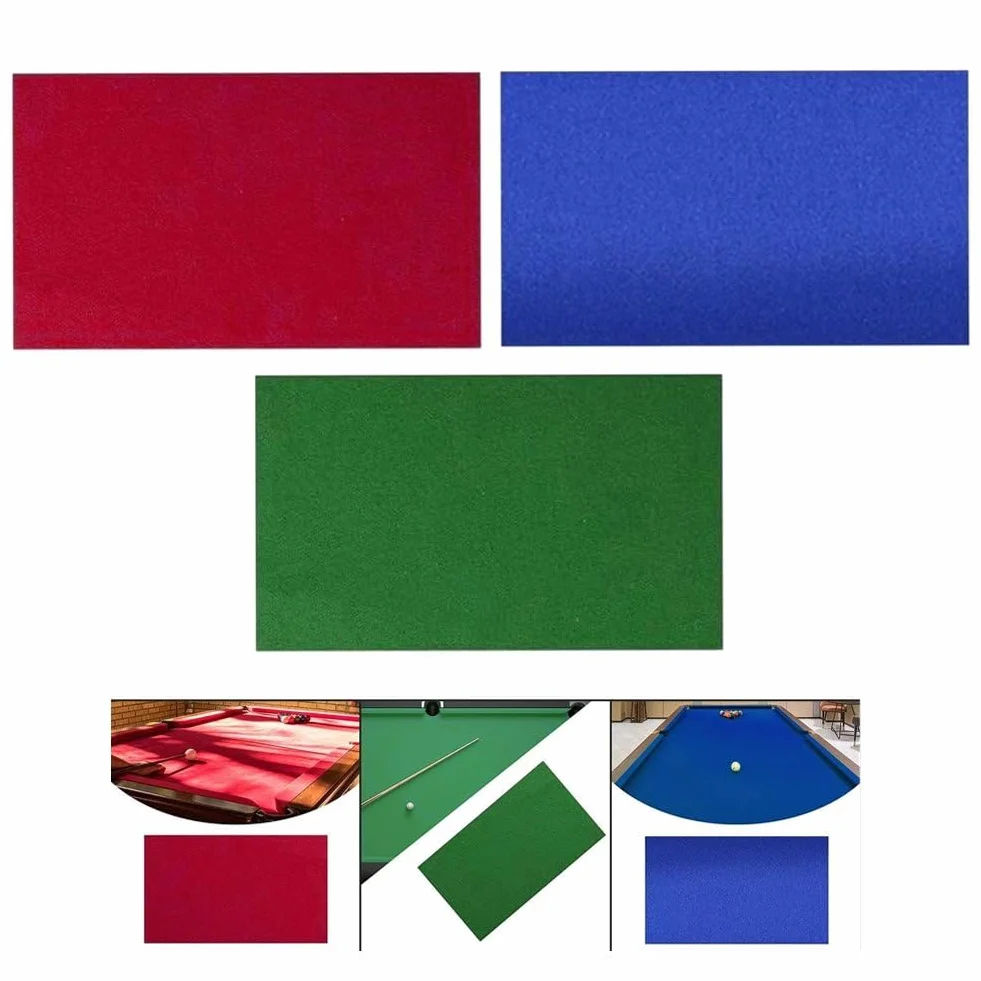Paño De Billar De Fieltro Kit De Repuesto Profesional para Mesa De Billar