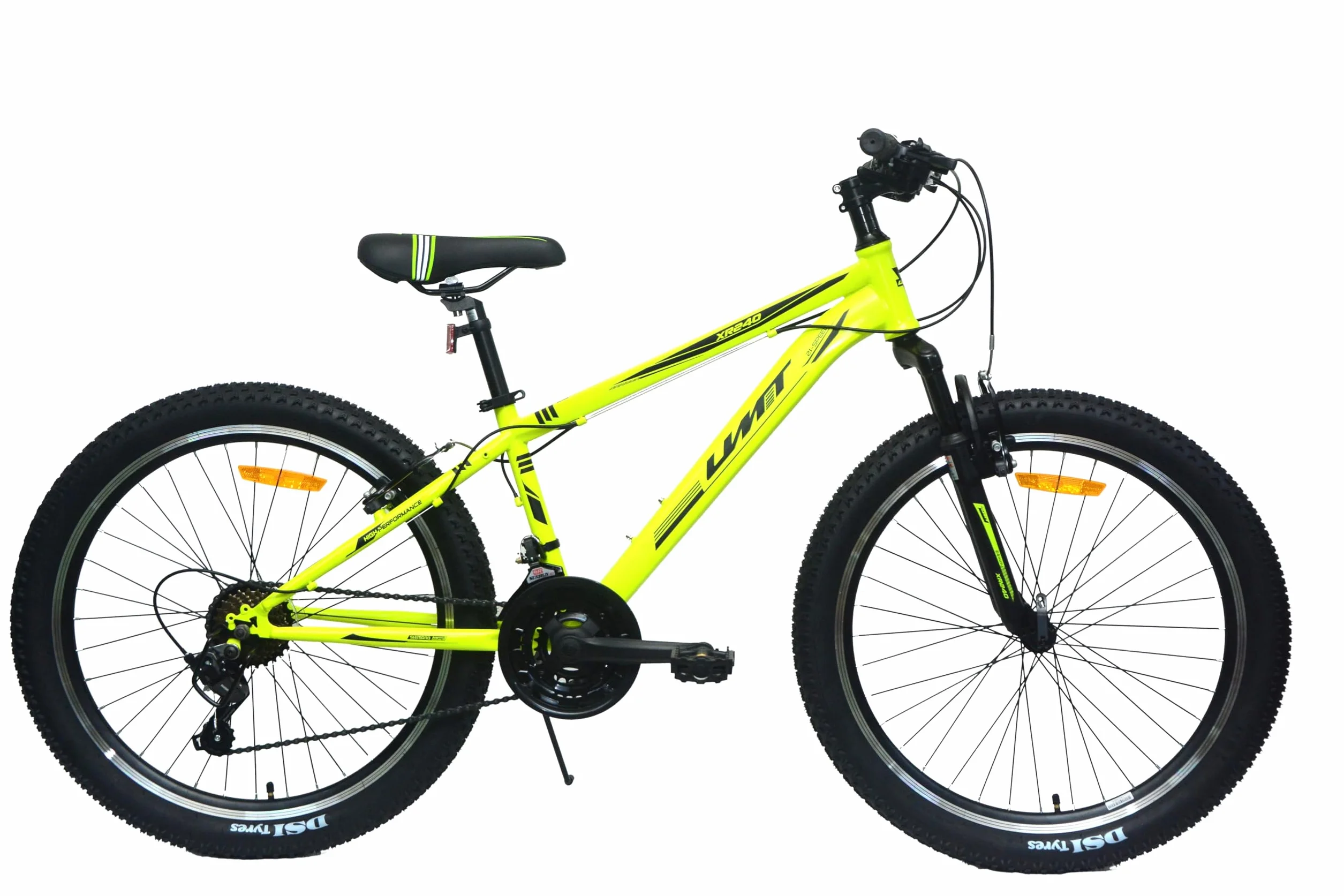 Bicicleta 24 Pulgadas Niño 8-12 Años 21 Velocidades Shimano Suspensión Delantera