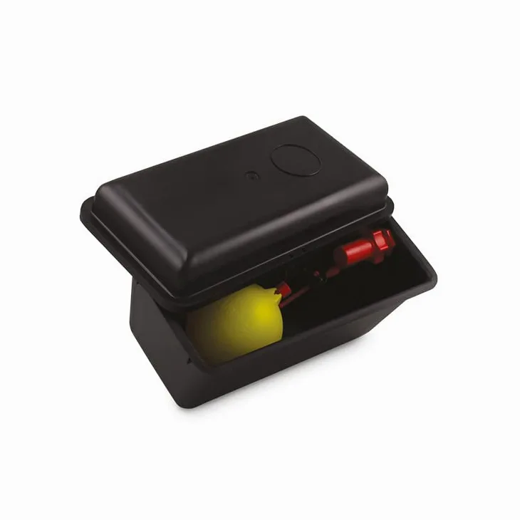 Tanque de plástico negro con tapa - River Systems