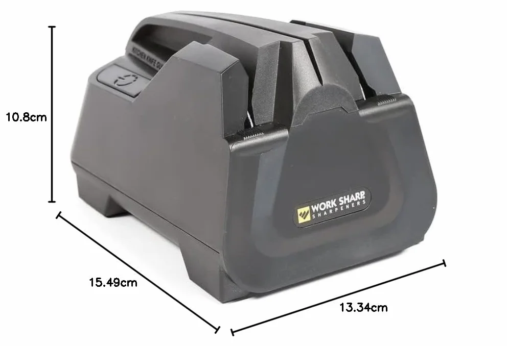 WORK SHARP Afilador de cuchillos eléctrico - CPE2-I Sistema de afilado de cuchillos de cocina eléctrico - El mejor afilador de cuchillos de cocina profesional del mundo para el hogar y la oficina