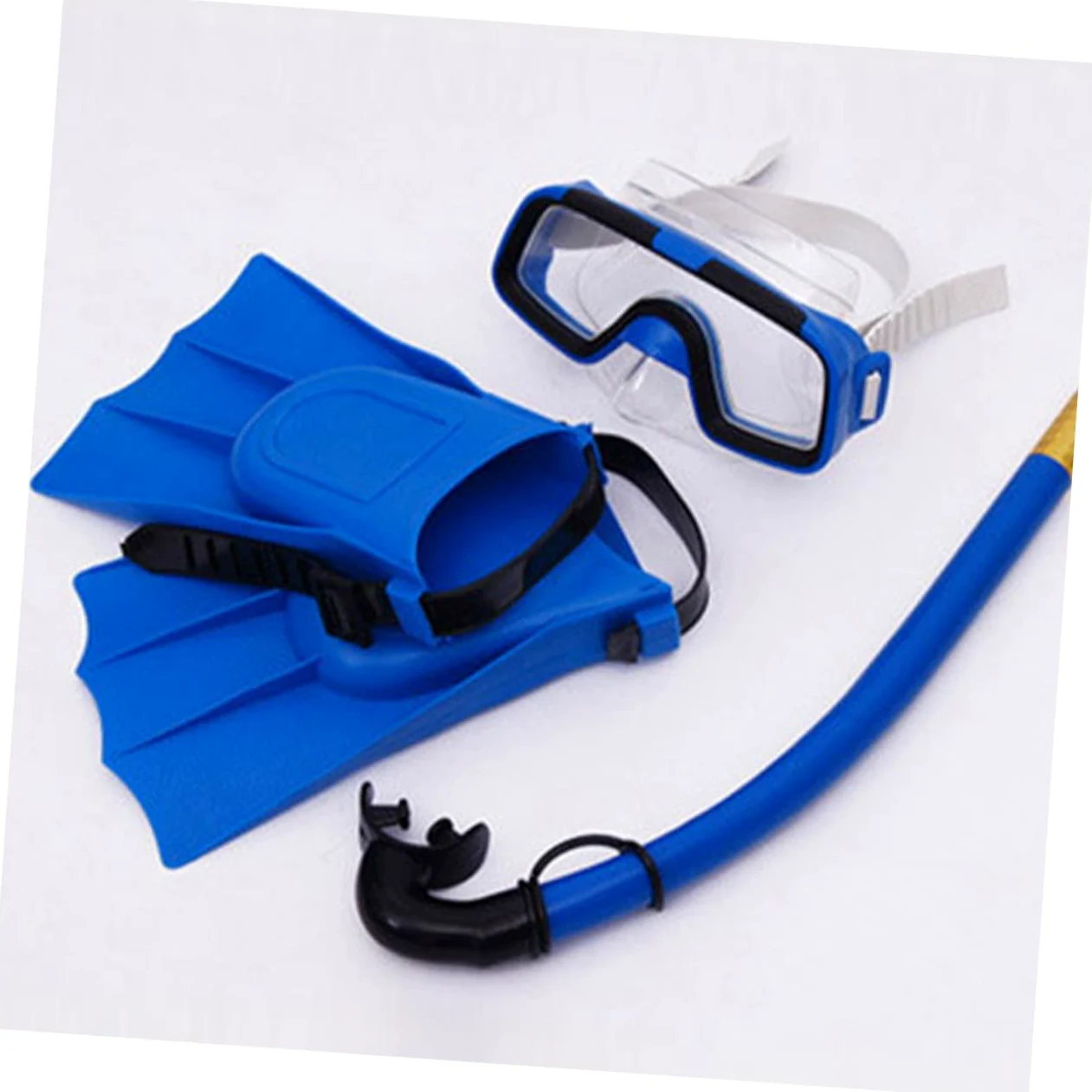 Alipis Gafas De Buceo para Snorkel Compacto y Ligero Incluye Aletas Cortas para Nadar y Máscara De Snorkel para Equipo De para Principiantes
