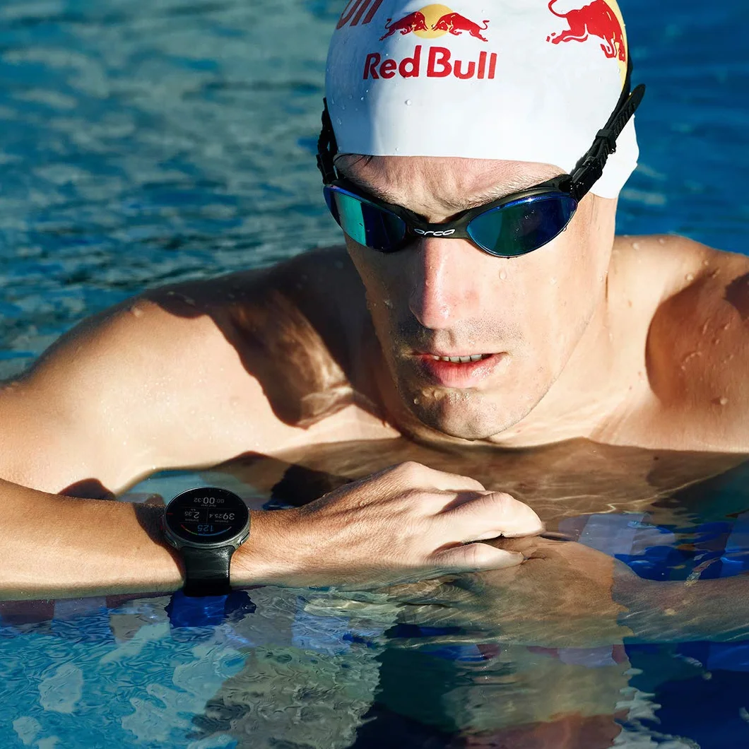 Polar Vantage V Reloj Premium GPS Frecuencia Cardíaca Multideporte Triatlón Potencia Running Batería Ultra Larga Resistente Agua M/L Negro