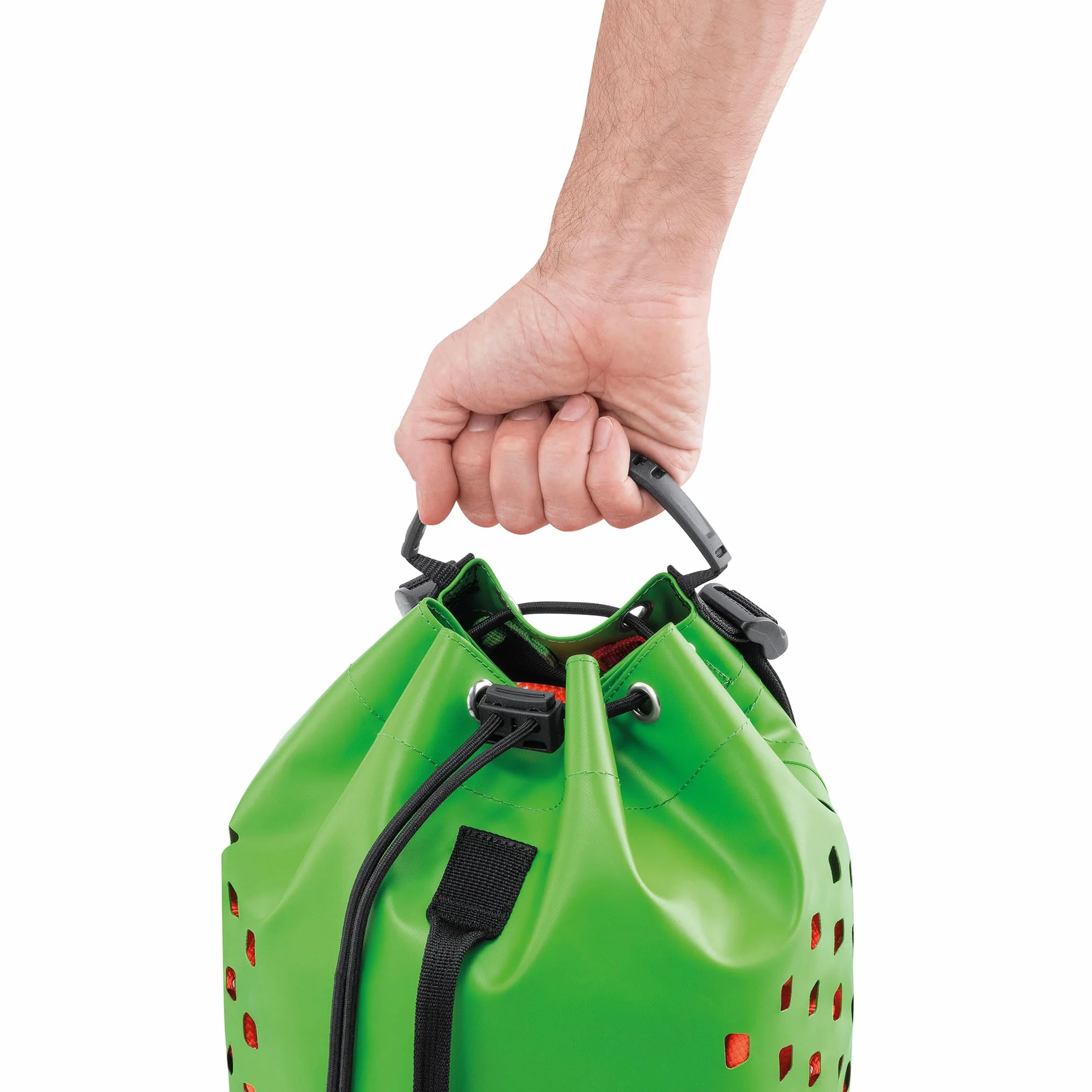 Petzl Yara Club 15 Bolsa Soporte Torrentismo 15L Negro Verde