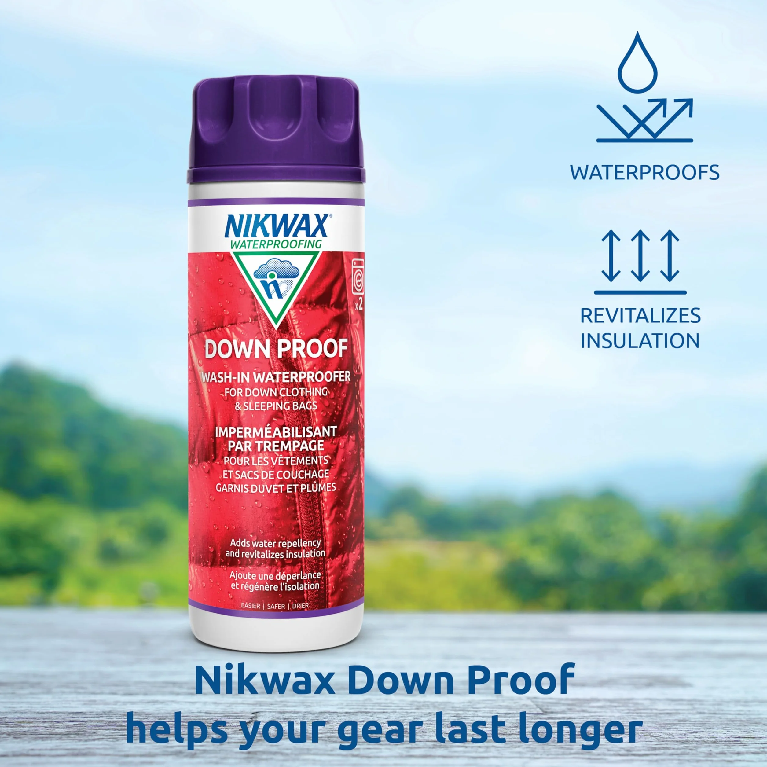 Nikwax Cotton Proof - Botella liquído para protección de algodón