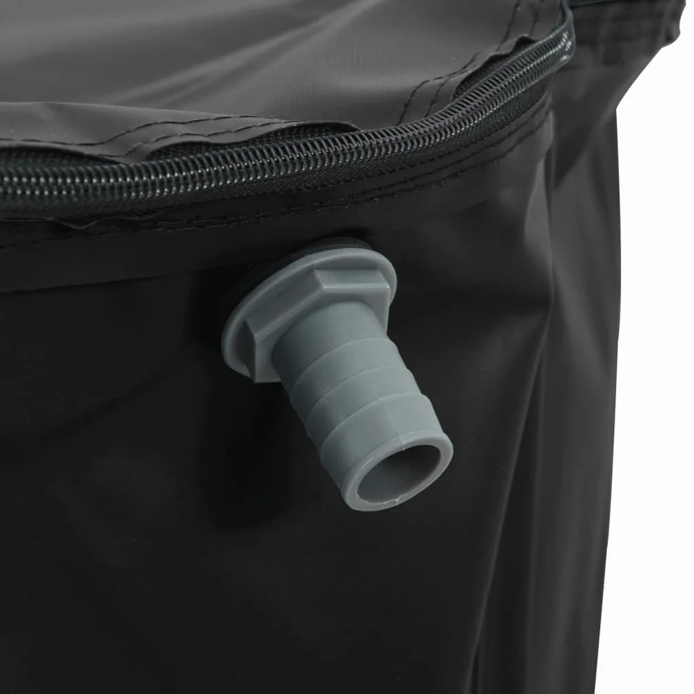 Contenedor de agua plegable con depósito de agua de PVC de 750 L, depósito de agua plegable tanque de agua para preparación de emergencias, preparación, preparación de crisis