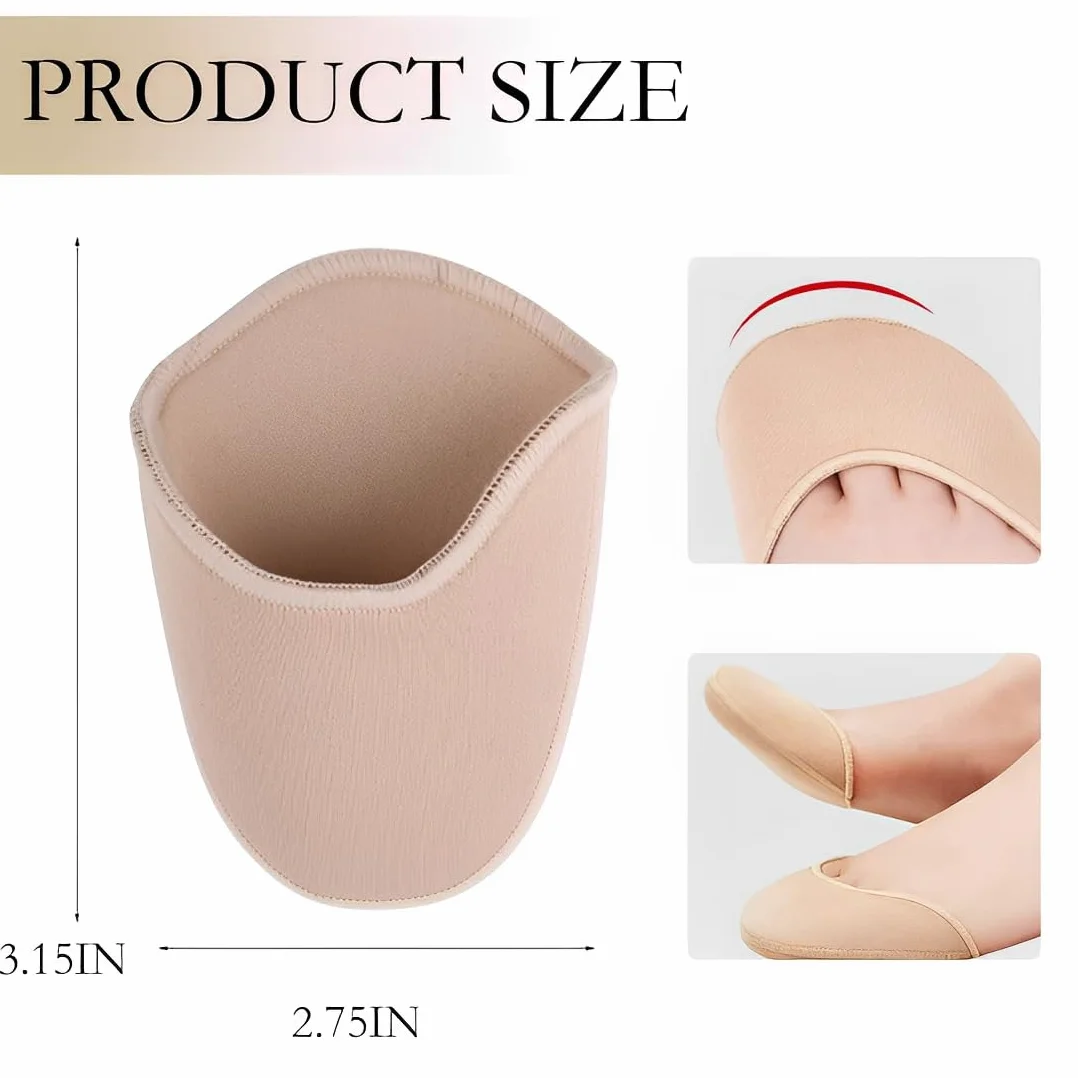 JEYORZY 2 Pares de Almohadillas para Protector Dedos de Ballet para Zapatos de Punta