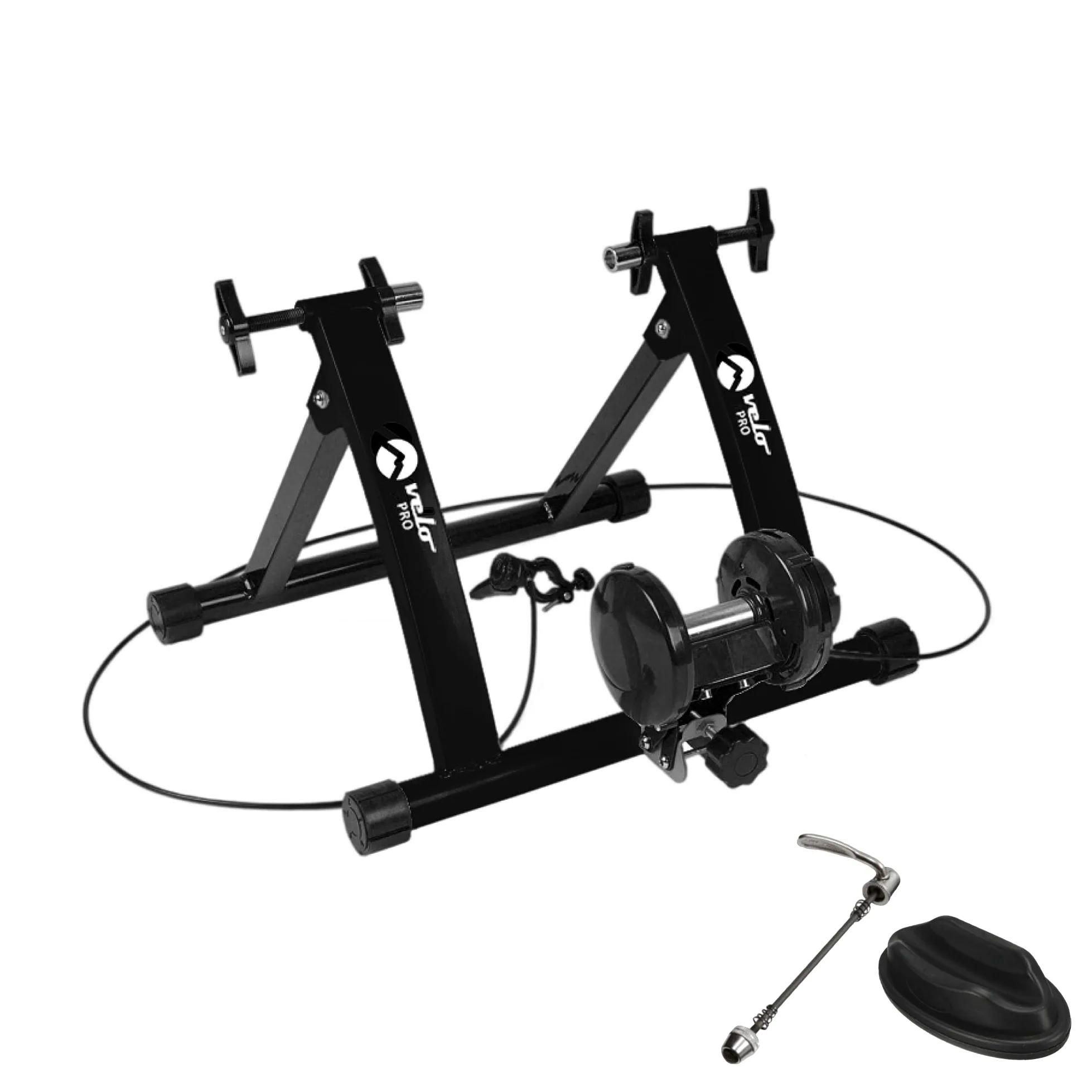 Rodillo Magnético Bicicleta para Entrenamiento de Bici de Carretera o Montaña al Interior de la Casa, 6 Niveles, Ruedas de 26 a 28 Pulgadas
