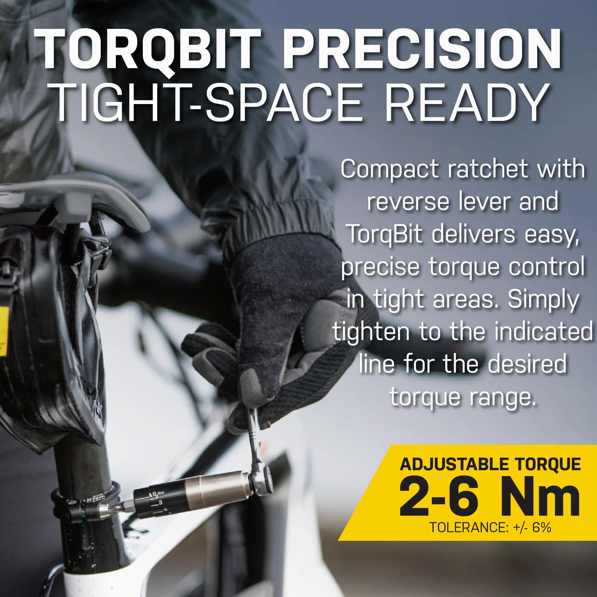 Topeak Ratchet Rocket Lite NTX + negro, caja abierta de tamaño único | Puntas Allen y Torx, destornillador Phillips, herramienta de cadena, portapuntas magnético y estuche