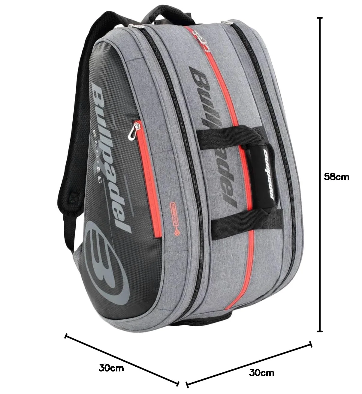 Bullpadel Paletero Avant S Gris