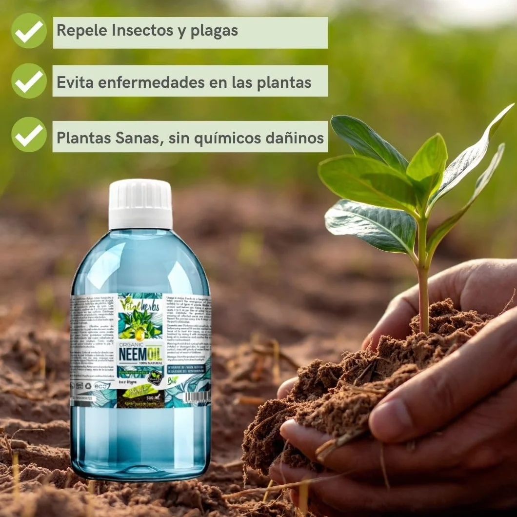 Aceite Vegetal de Neem 100 ml Orgánico Bio Multiusos para Piel Cabello y Plantas