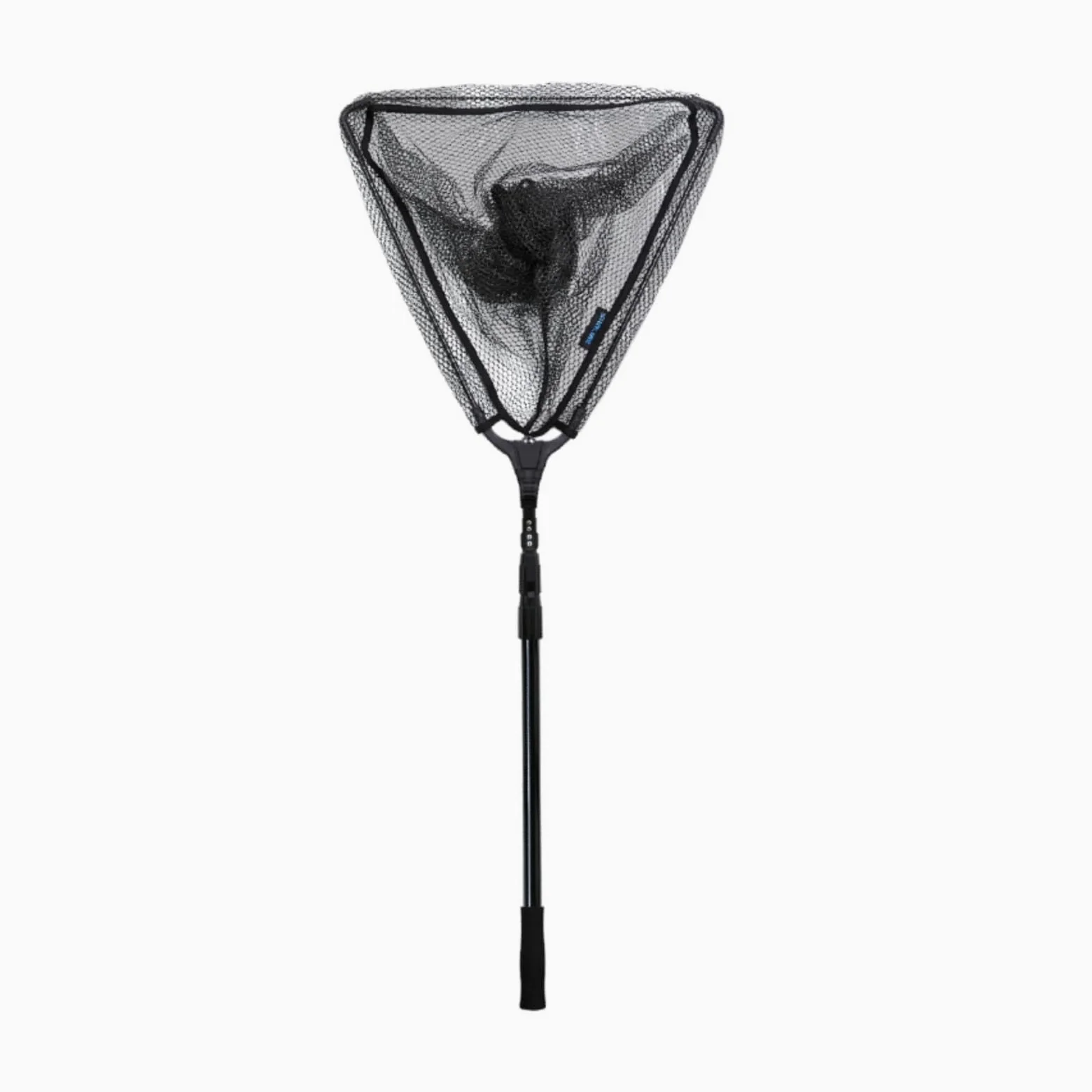 Red de Pesca Plegable Triangular para Carpa Aterrizaje Captura Malla Hexagonal Fina Mango Telescópico Aleación Aluminio Nylon Transporte Sencillo