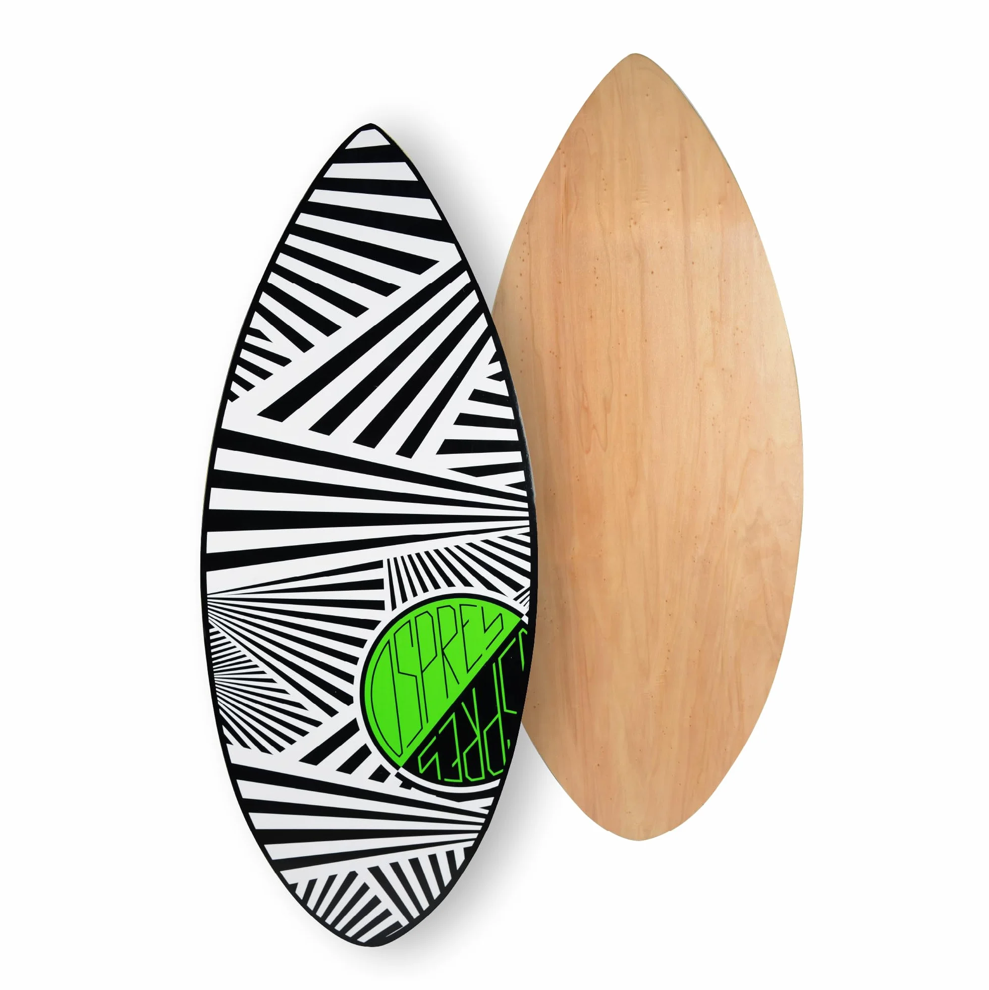 Osprey Surf Skimboard 41 Inch Pintail Beginner Skim Board 7 Ply Wood Construction