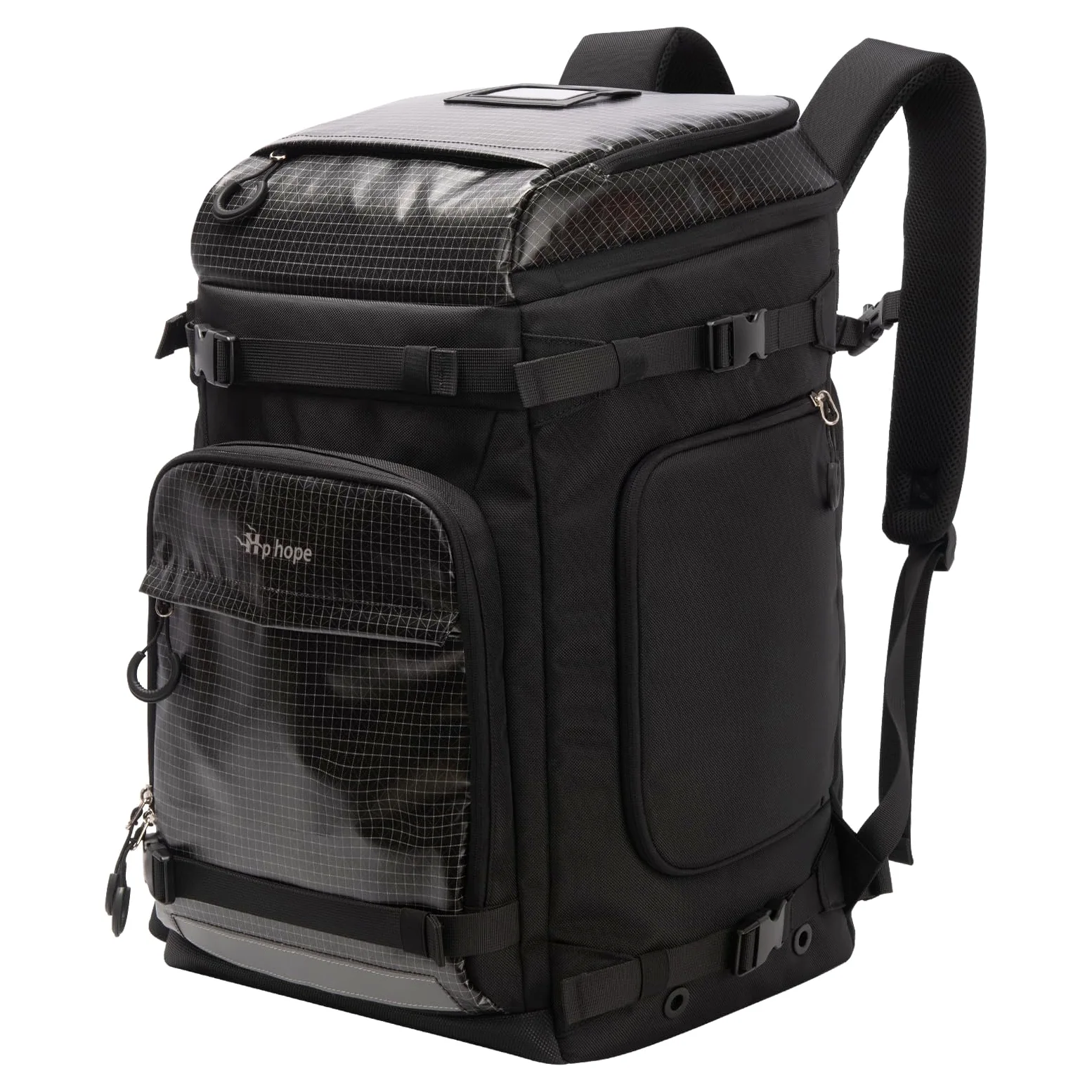 Hp hope Bolsa para botas de esquí con compartimento para casco, mochila de esquí con bolsa para casco, bolsa de esquí para casco de esquí, botas de esquí, patines, snowboard, mochila, senderismo