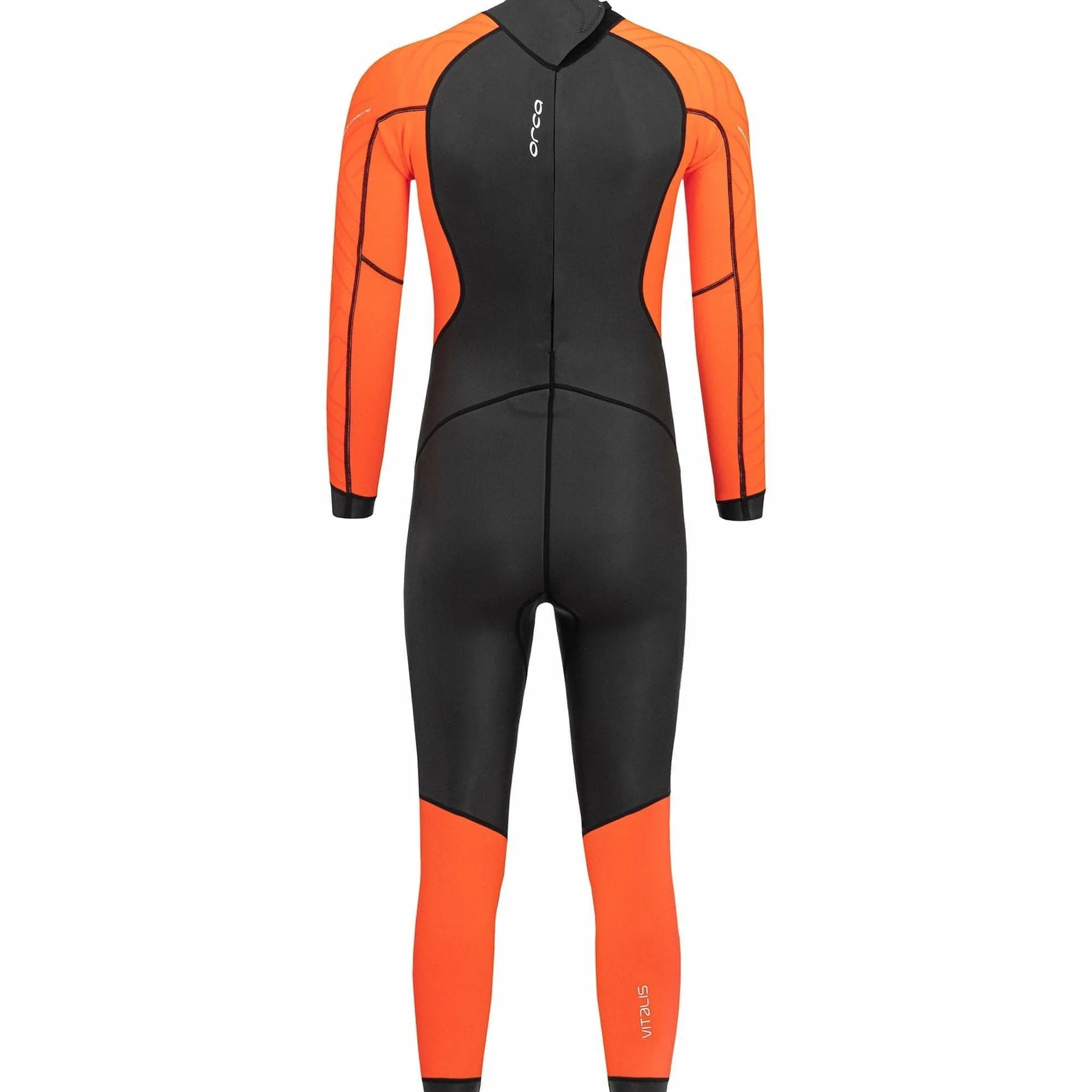 2023 Orca Mens Vitalis Hi-Vis Open Water Wetsuit NN27 - Black