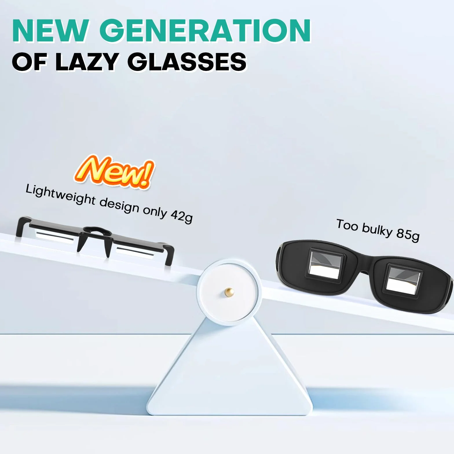 Gafas de Lectura Lazy y Prisma para Visión Horizontal 90
