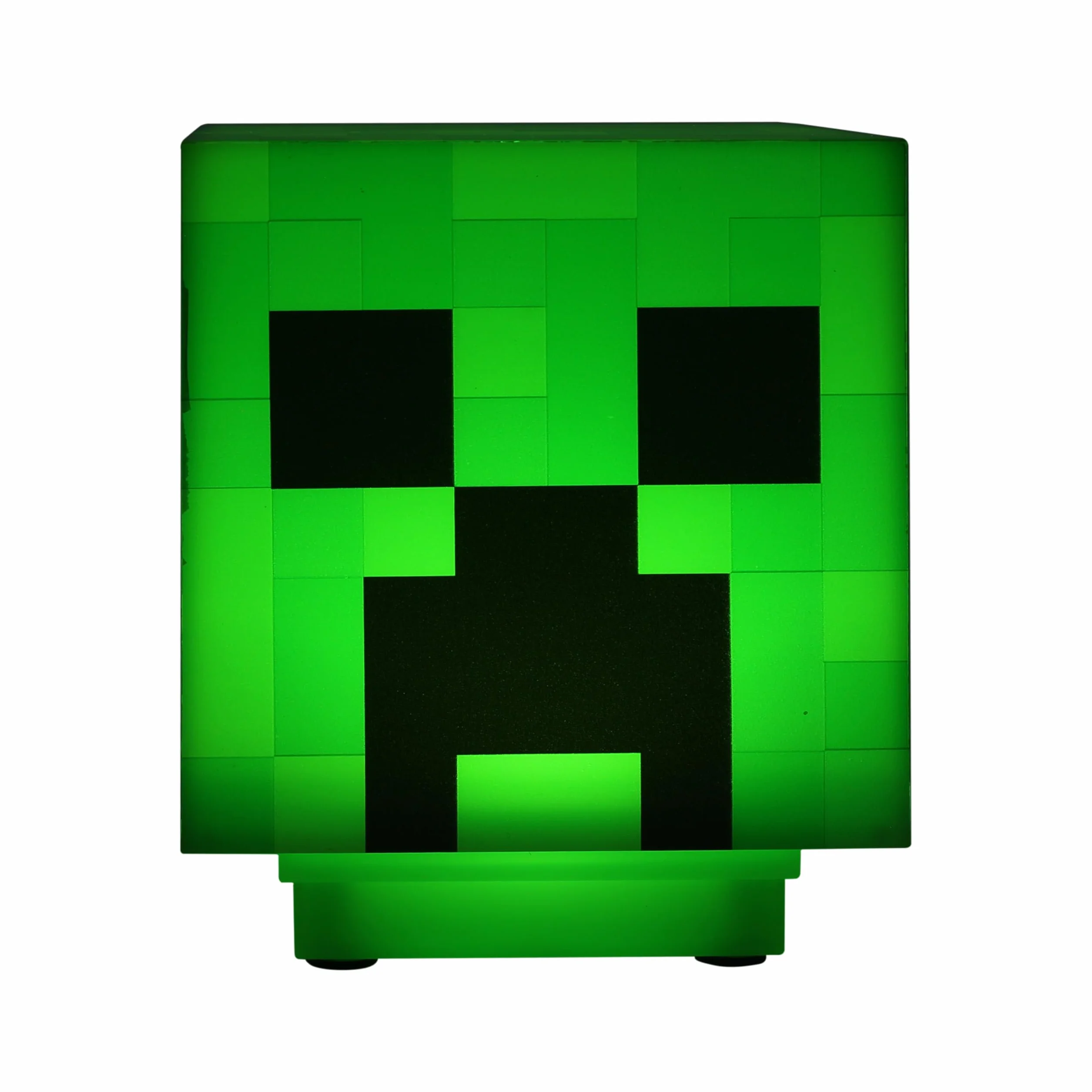 Lámpara de Escritorio Oficial Minecraft Creeper con Sonidos y Luz Nocturna