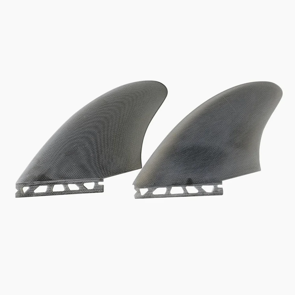 UPSURF Aletas de surf Fiberglass Future Fins Tabla de surf Twin Keel aleta
